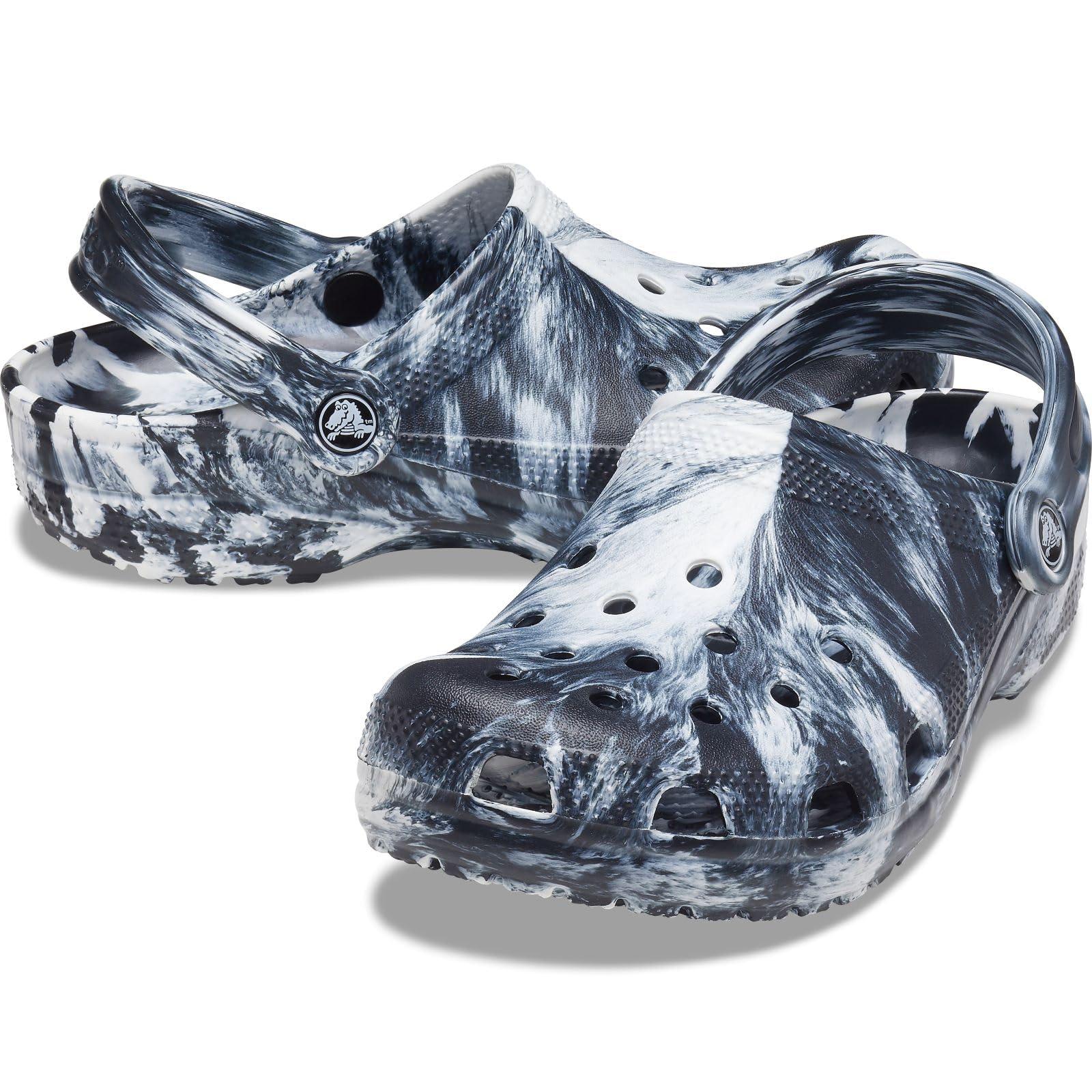 Crocs Unisex Classic Marbled Tie-Dye Clog - Image 3