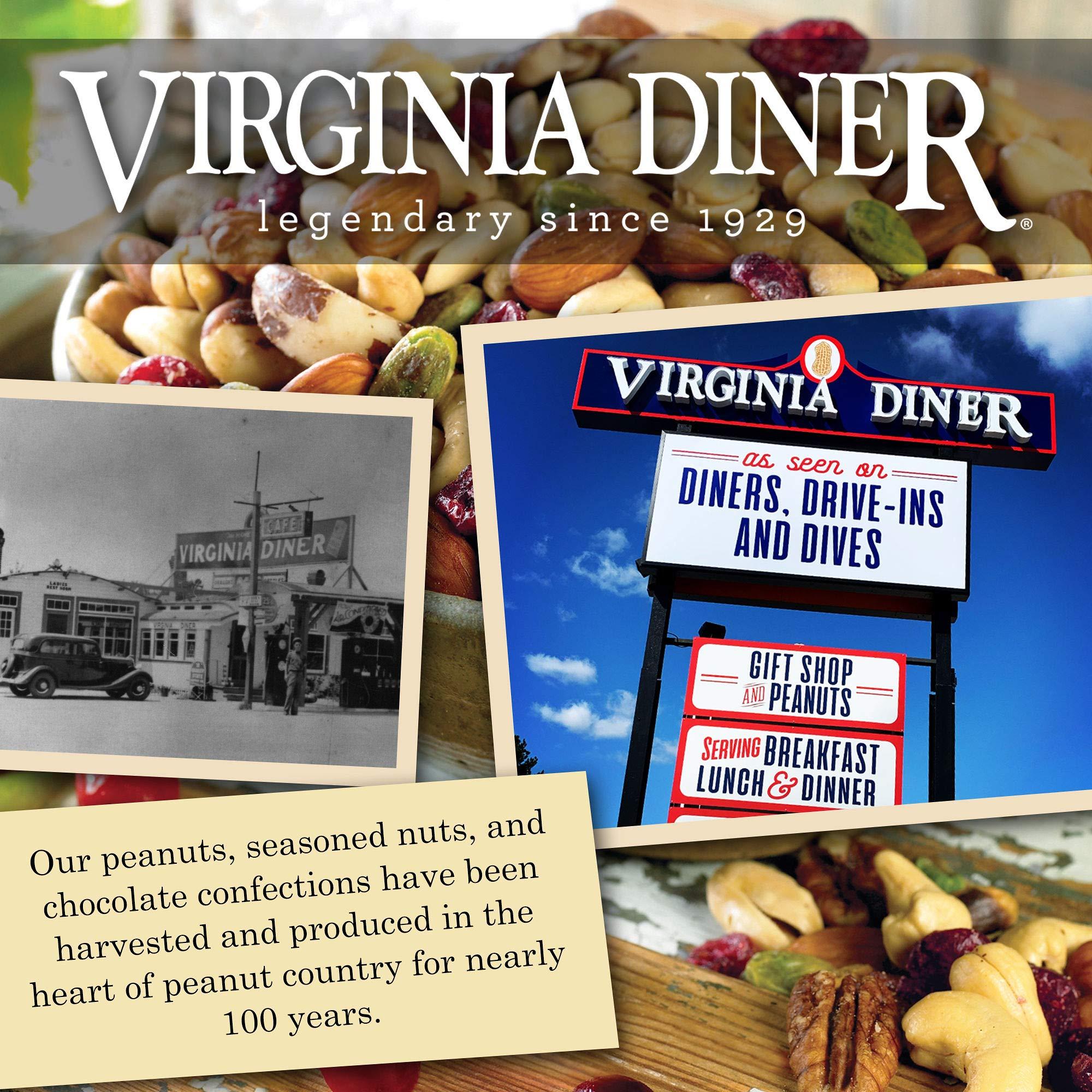 Virginia Diner - Gourmet Natural Extra Large Butter Toasted Virginia Peanuts, 18 Ounce Tin - Image 4