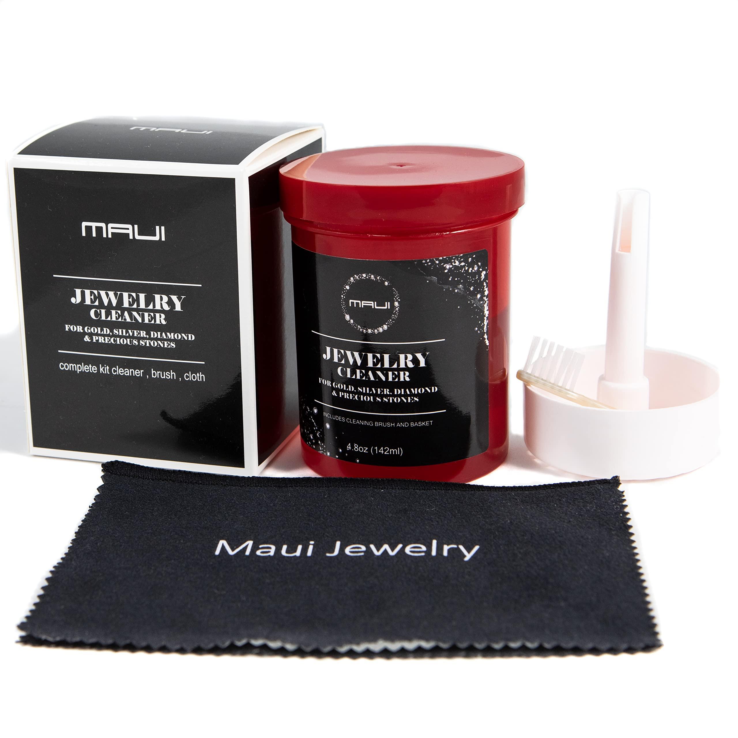Maui Liquid Jewelry Cleaner Solution Complete kit with Cloth .. NOT Guaranteed to Work on All Jewelry. Only Works on 95% of specified Jewelry Below. Must Read Description - Image 7