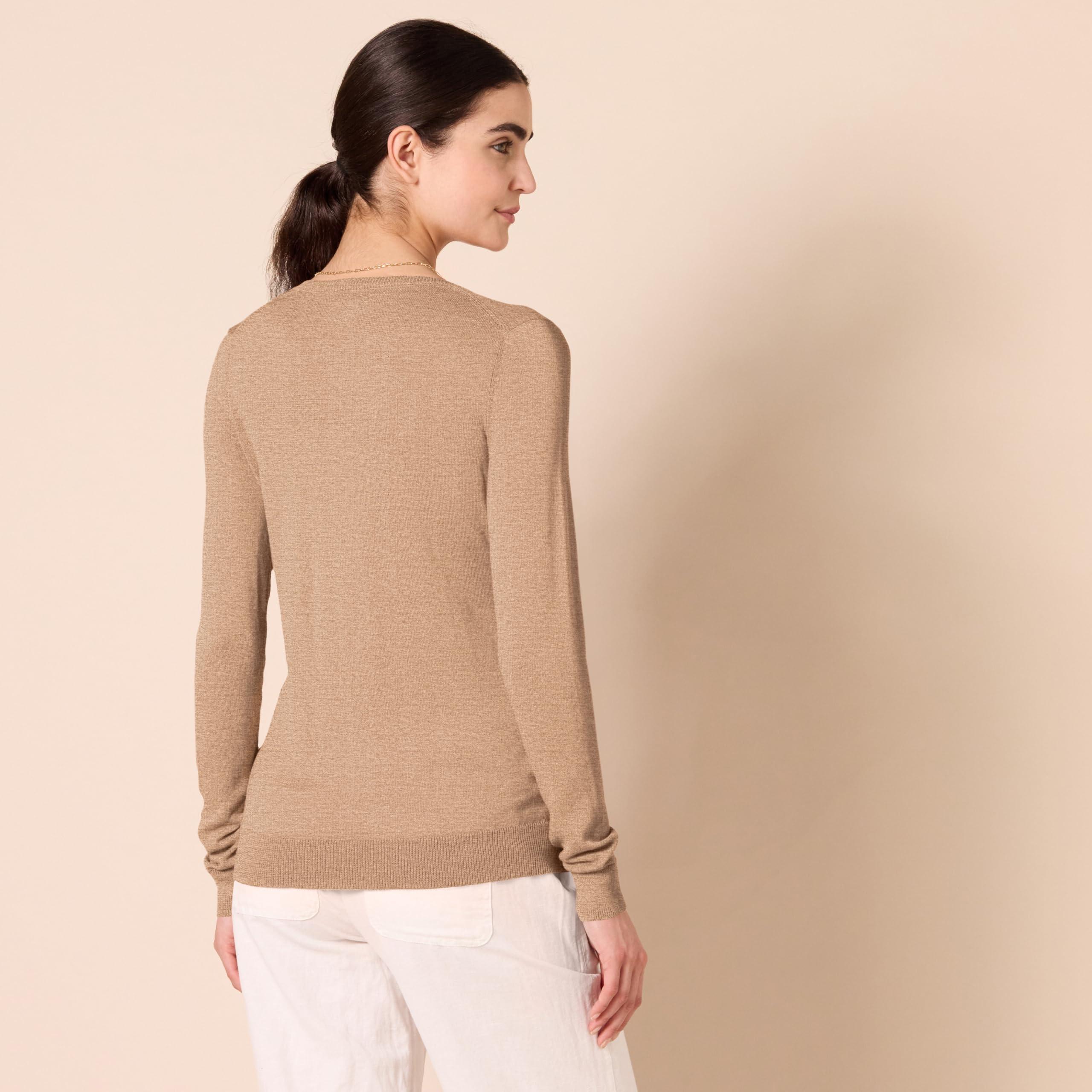 Amazon Essentials Women's Classic-Fit Lightweight Long-Sleeve V-Neck Sweater (Available in Plus Size) - Image 3