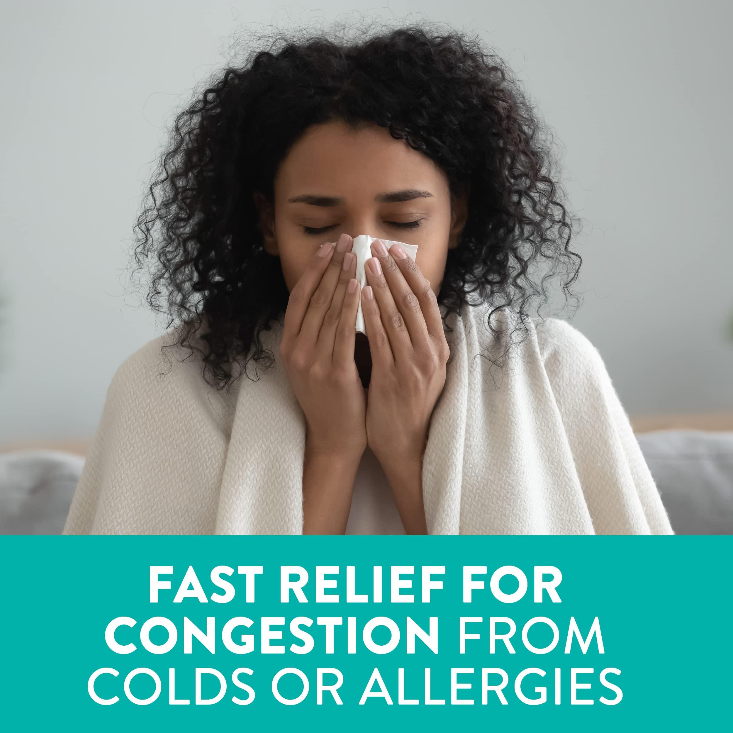 Vicks Sinex SEVERE Allergy & Sinus Nasal Spray, Original Ultra Fine Mist, Decongestant Medicine, Relief from Nasal Congestion due to Cold or Allergy, Sinus Pressure Relief, 265 Sprays x 2 - Image 4