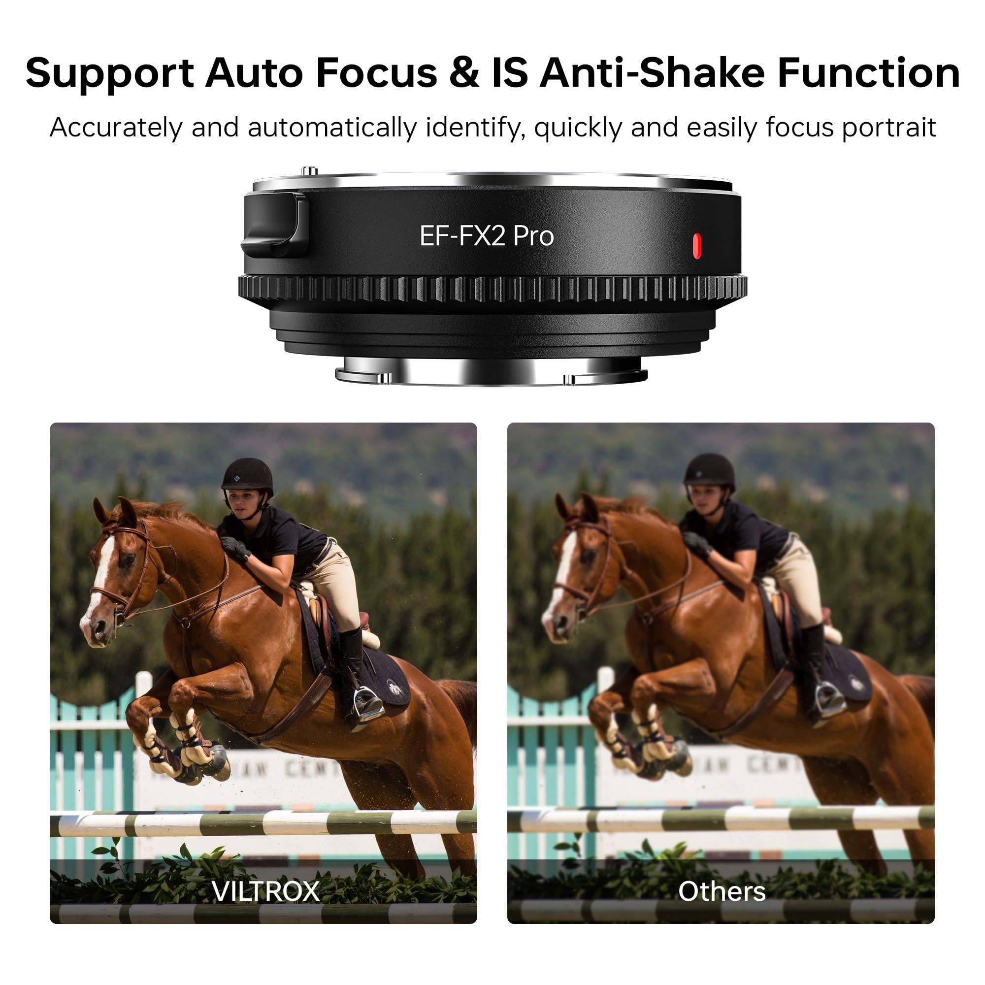 VILTROX EF-FX2 Pro Auto Focus Lens Adapter 0.71x Focal Reducer Speed Booster Adapter Compatible with Canon EF Mount Lens to Fuji X-Mount Camera X-T3 X-T2 X-T20 X-T10 X-T100 X-PRO 2 X-E3 X-A20 - Image 4