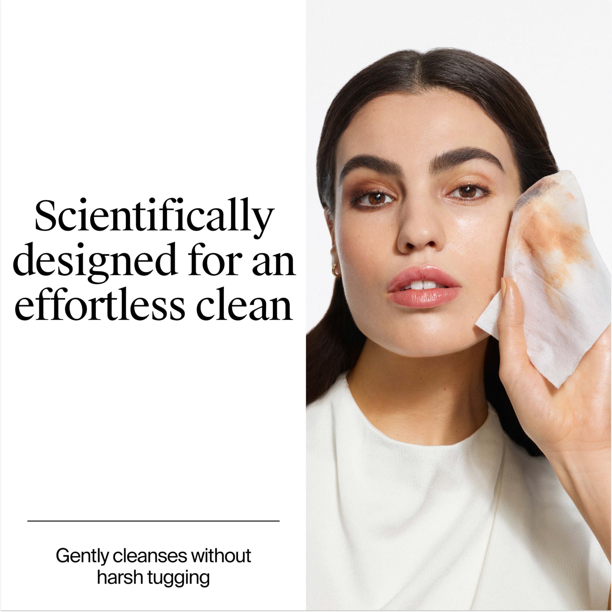 Neutrogena Night Calming Makeup Remover Face Wipes, Nighttime Cleansing Towelettes Remove Sweat, Dirt & Makeup & Calms Skin, Hypoallergenic, 100% Plant Based Cloth, Twin Pack, 2 x 25 ct - Image 5