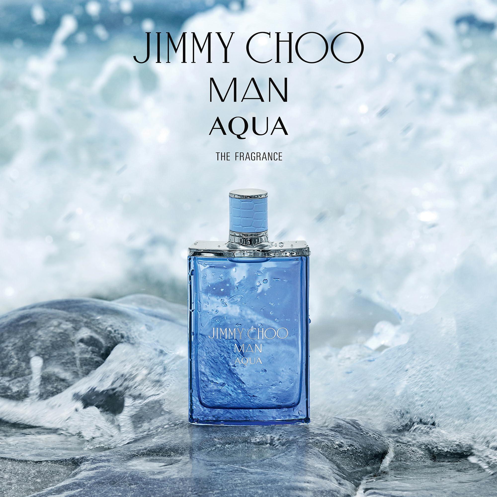 JIMMY CHOO - Man Aqua Eau de Toilette - Men's Fragrance - Sweet & Woody - With notes of Grapefruit, Geranium & Salty Moss - Image 5