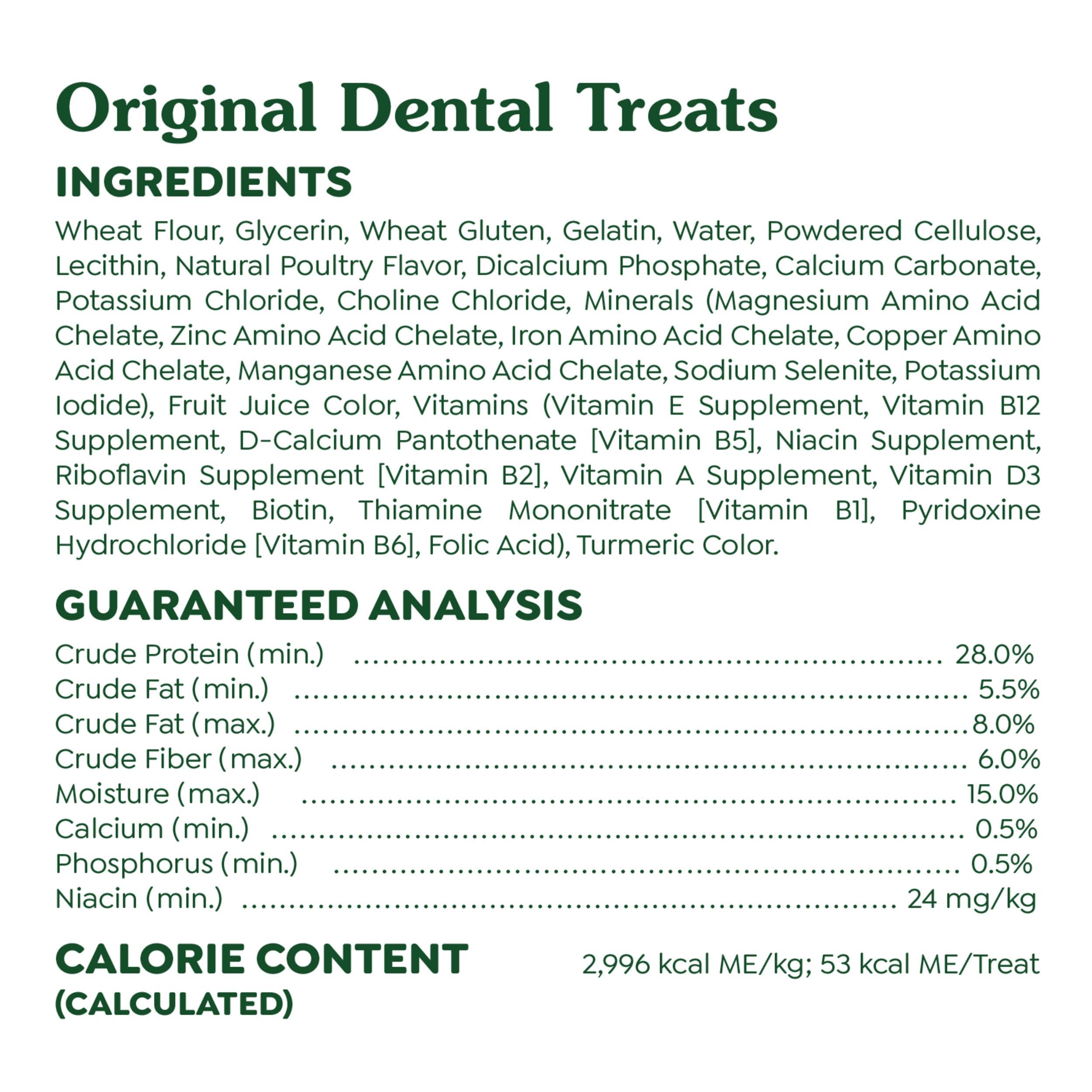 Greenies Original Petite Dental Dog Treats, 36 oz. Pack (60 Treats) - Image 5