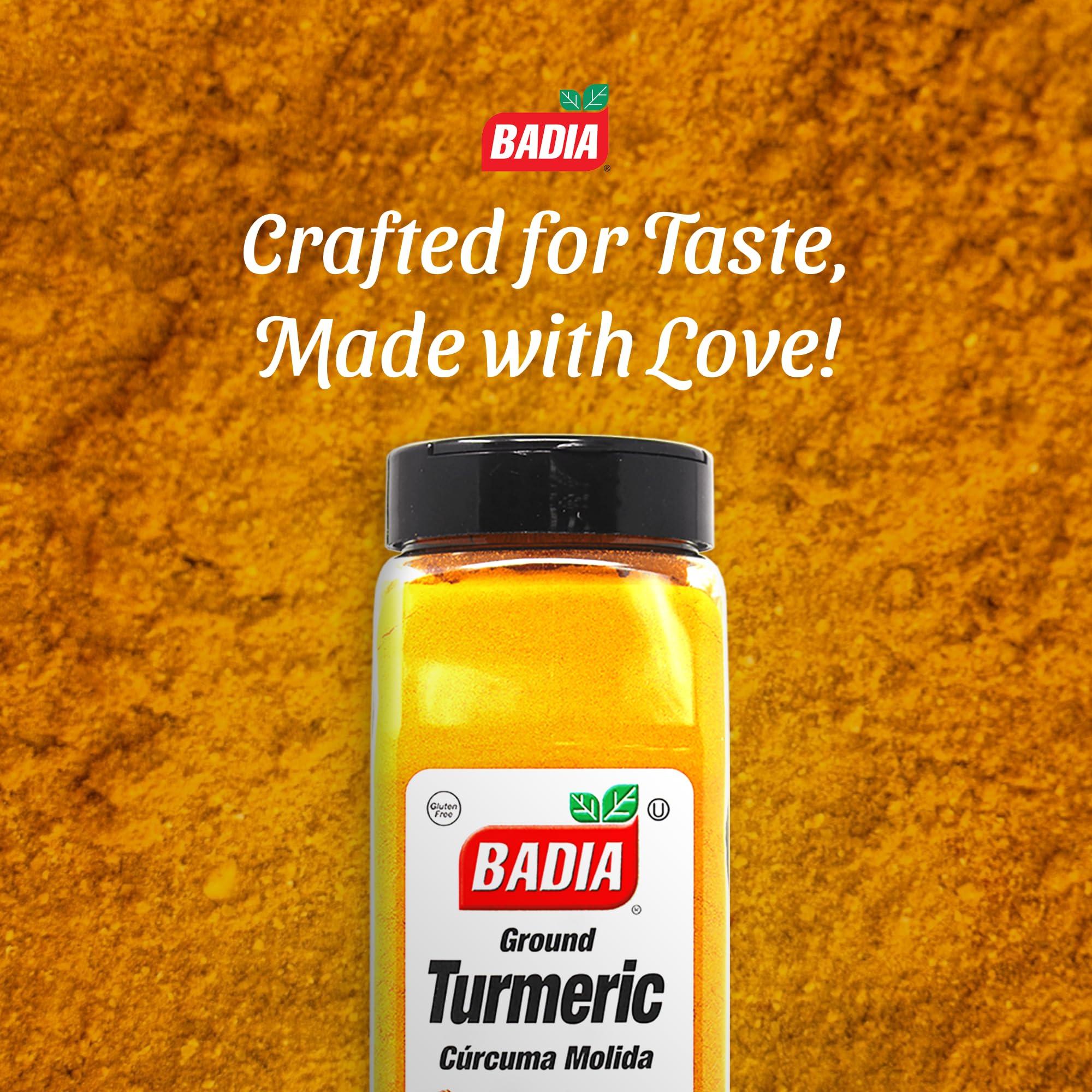 Badia Ground Turmeric Powder, 16 oz - Premium Curcuma Seasoning for Cooking, Golden Flavor & Rich Aroma - Image 5