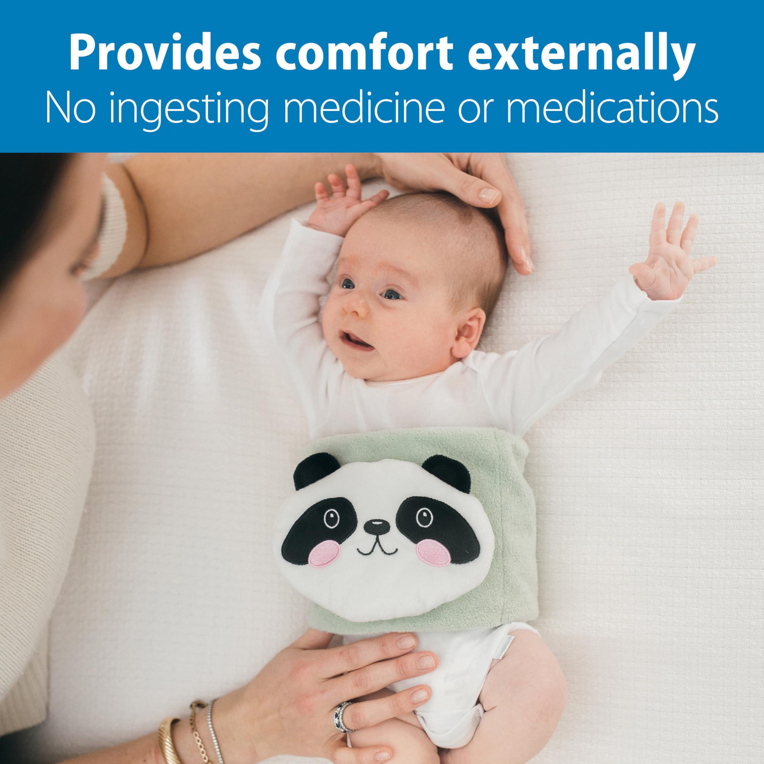Dr. Brown's Infant Gripebelt Heated Belly Band, Soothe Baby's Tummy with Gentle Warmth and Compression, Panda, 0m+ - Image 4