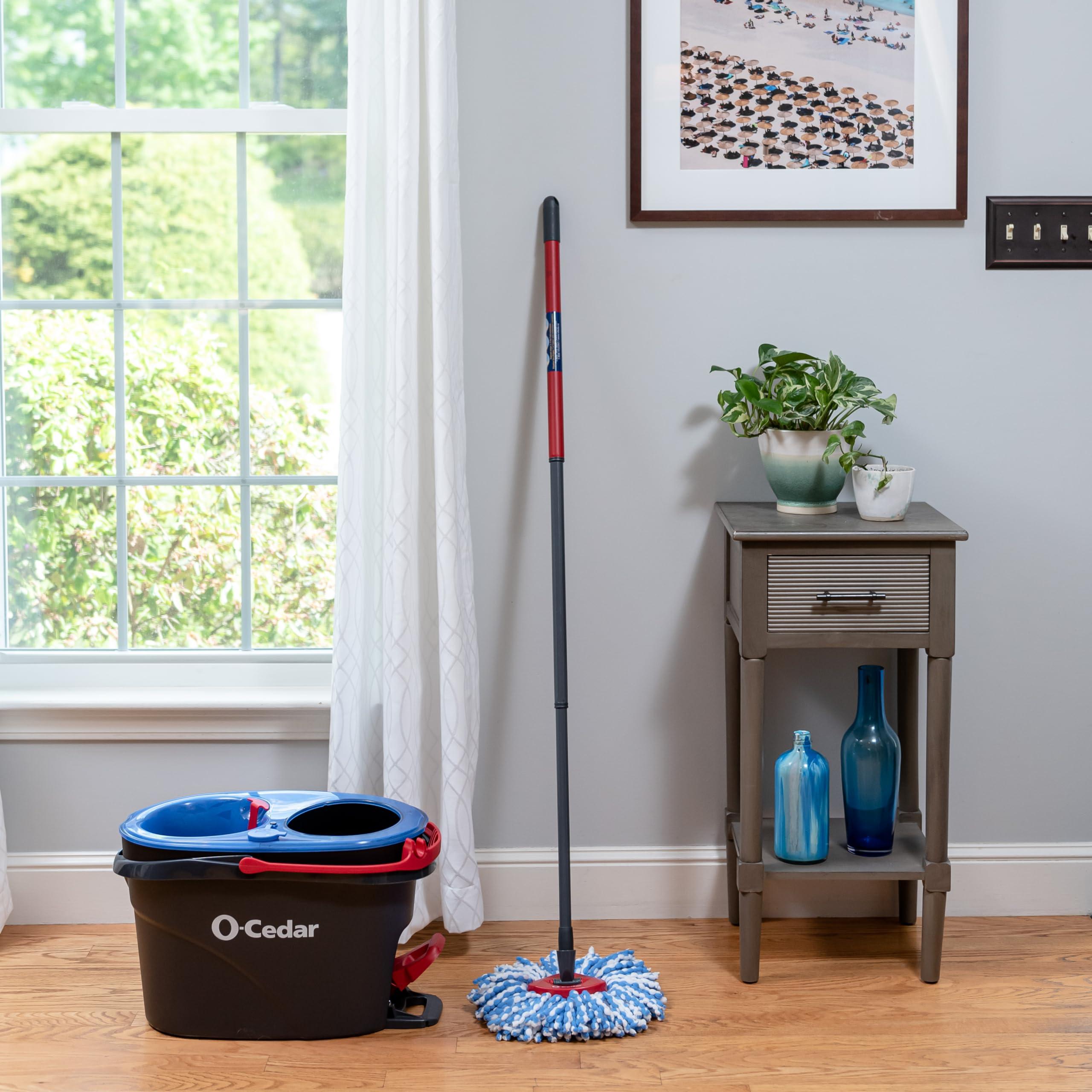 O-Cedar RinseClean Spin Mop & Bucket System | Clean with Clean Water | Removes 99% of Bacteria - Image 19