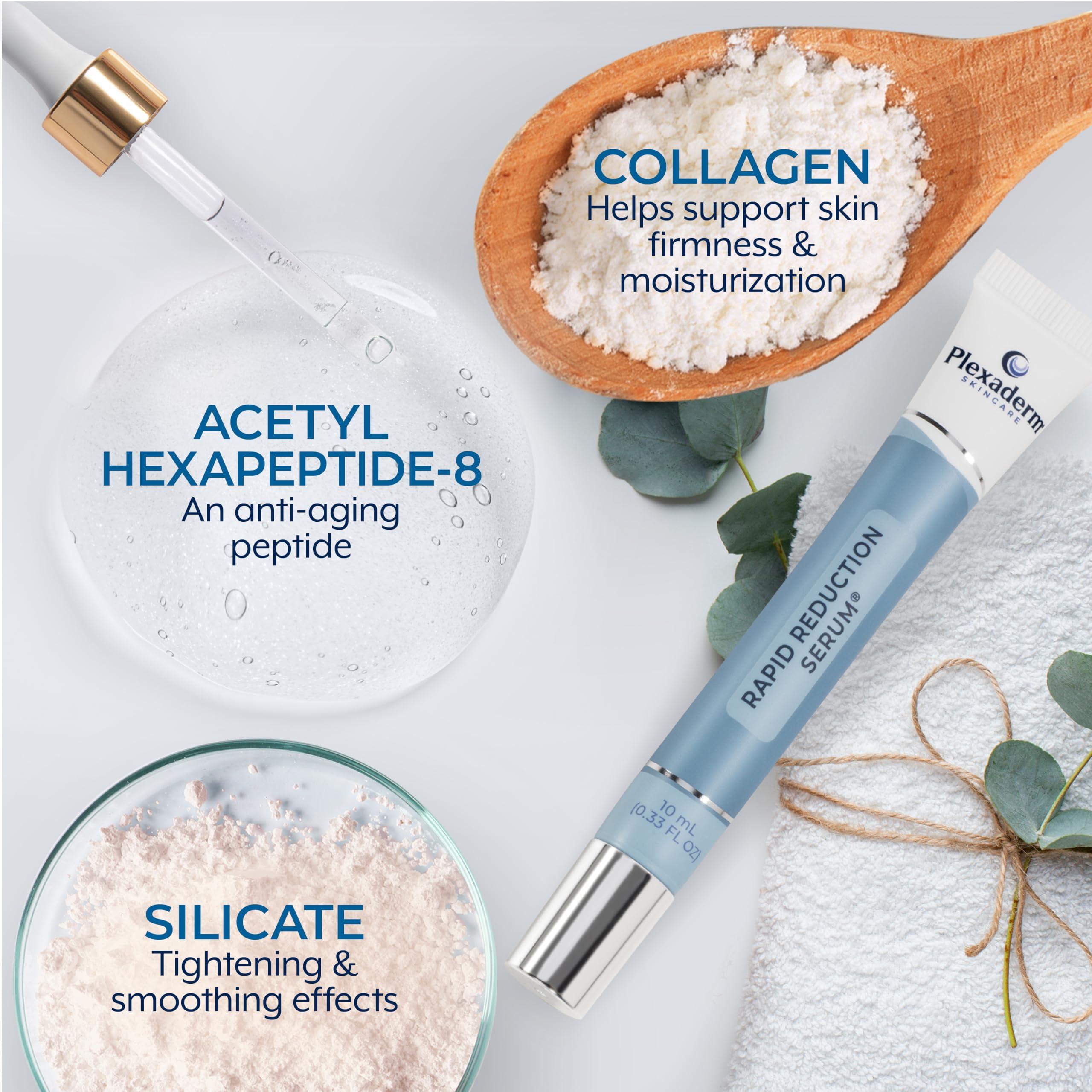 Plexaderm Rapid Reduction Eye Serum - Visibly Reduces Under-Eye Bags, Wrinkles, Dark Circles, Fine Lines & Crow's Feet Instantly, Anti Aging Wrinkle Remover for Face, Full Size Tube - Image 2
