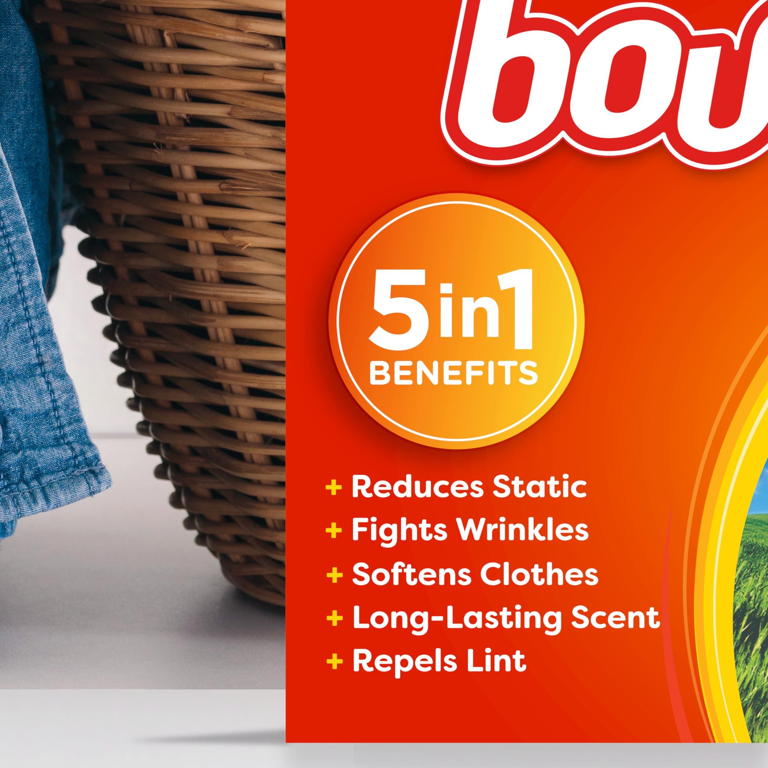 Bounce Dryer Sheets Laundry Fabric Softener, Outdoor Fresh Scent, 240 Count - Image 2