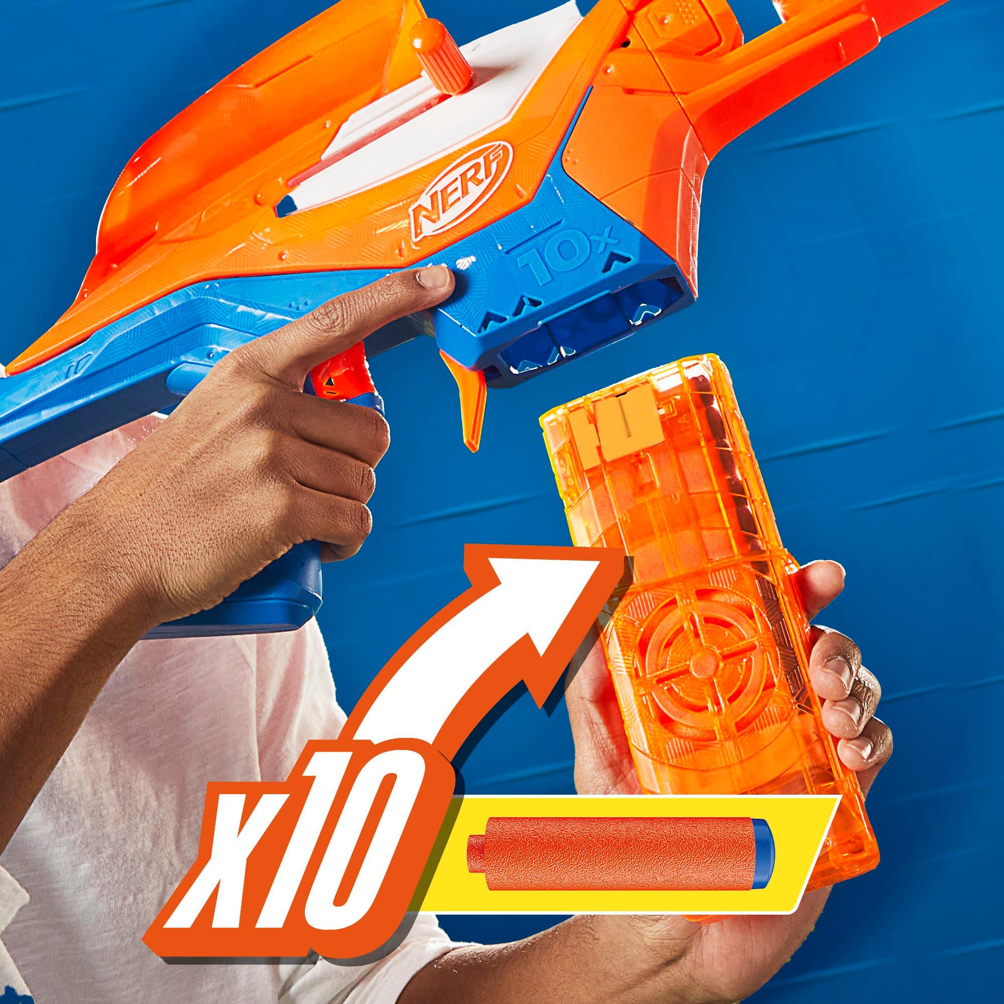 Nerf N Series Pinpoint Dart Blaster, 18 N1 Darts Compatible Only N Series Blasters, 10-Dart Clip, Blaster Gifts for Kids - Image 2