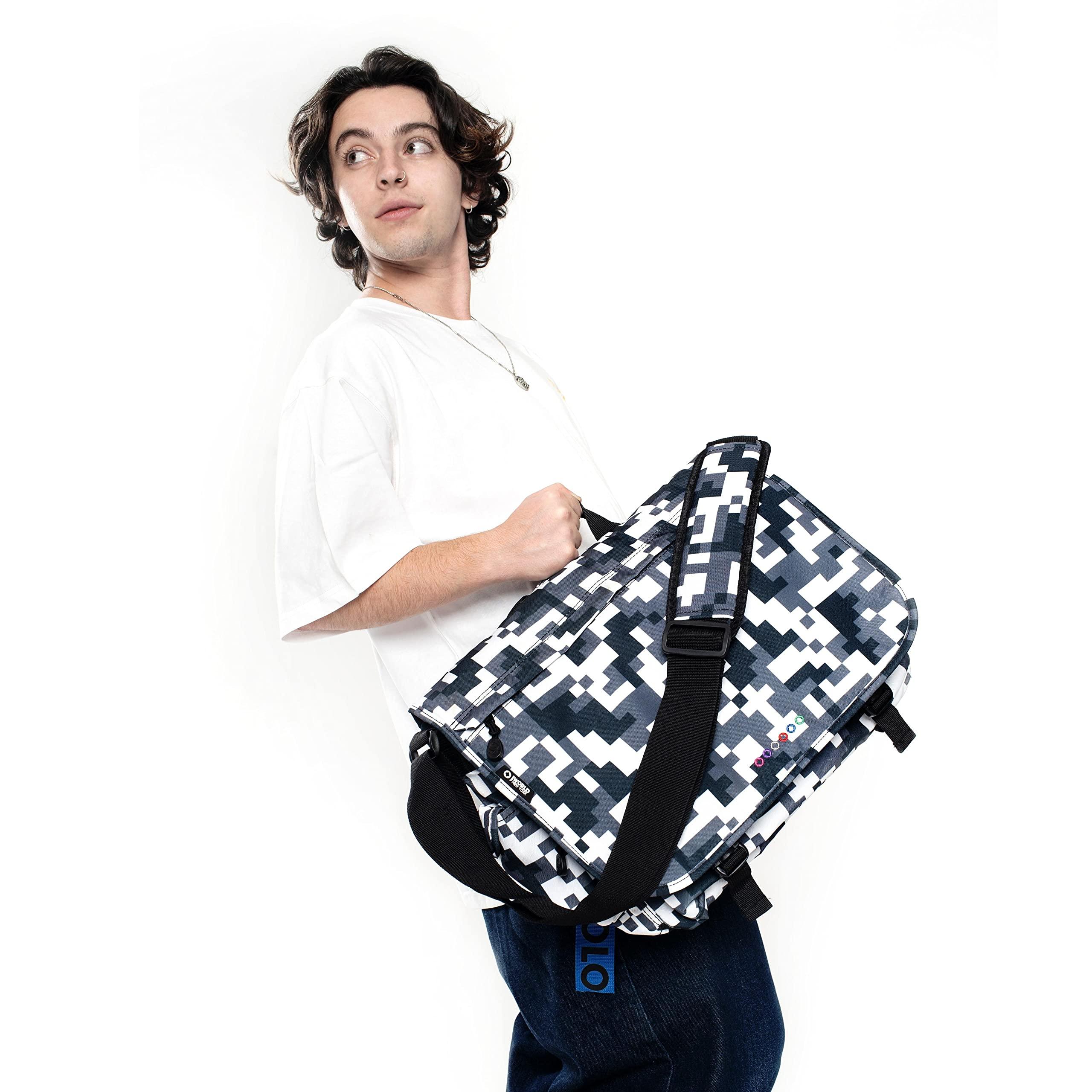 J World New York Thomas Laptop Messenger Bag for Women & Men. Kids Computer Bookbag - Image 2