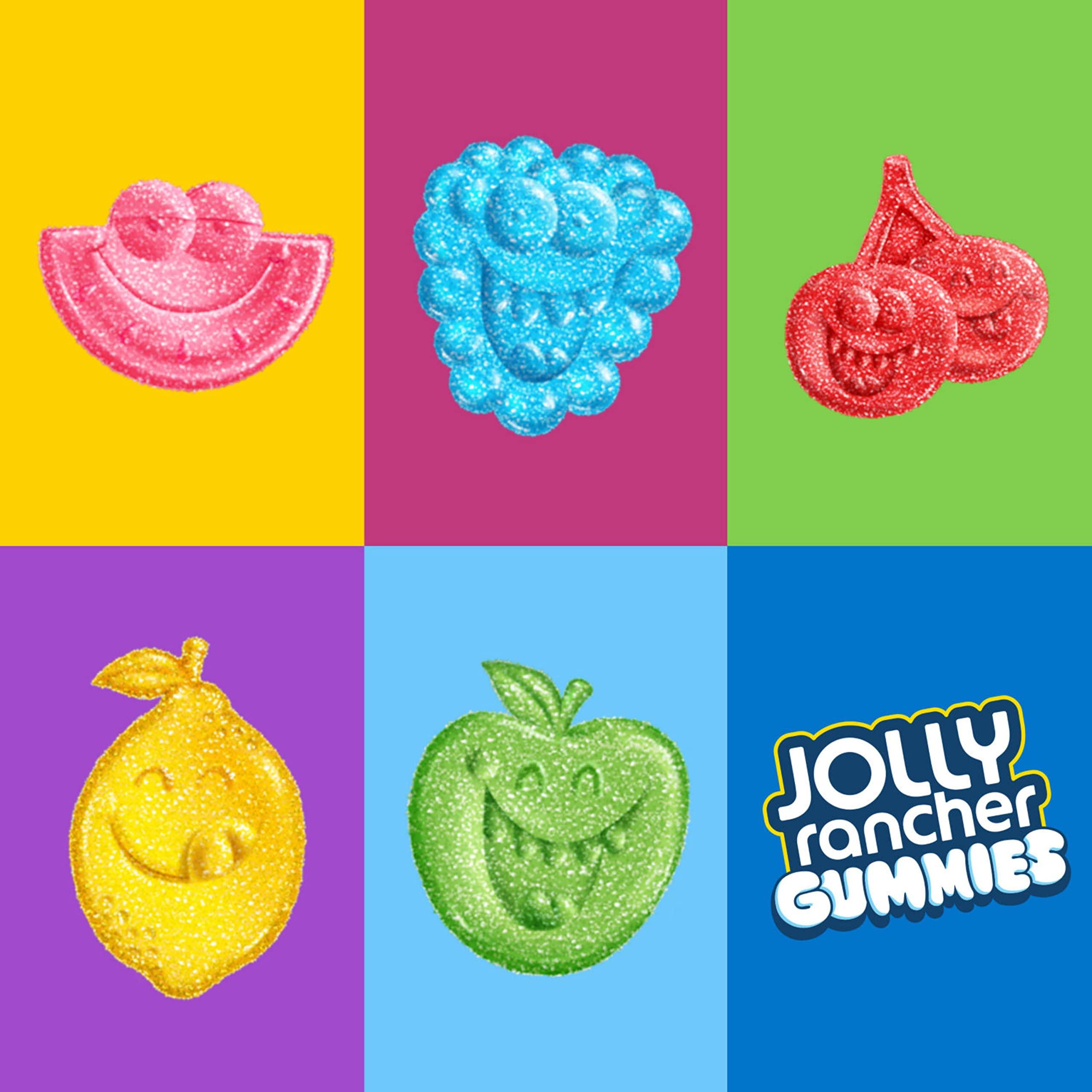 JOLLY RANCHER Sour Gummies Assorted Fruit Flavored Candy Box, 3.5 oz - Image 5