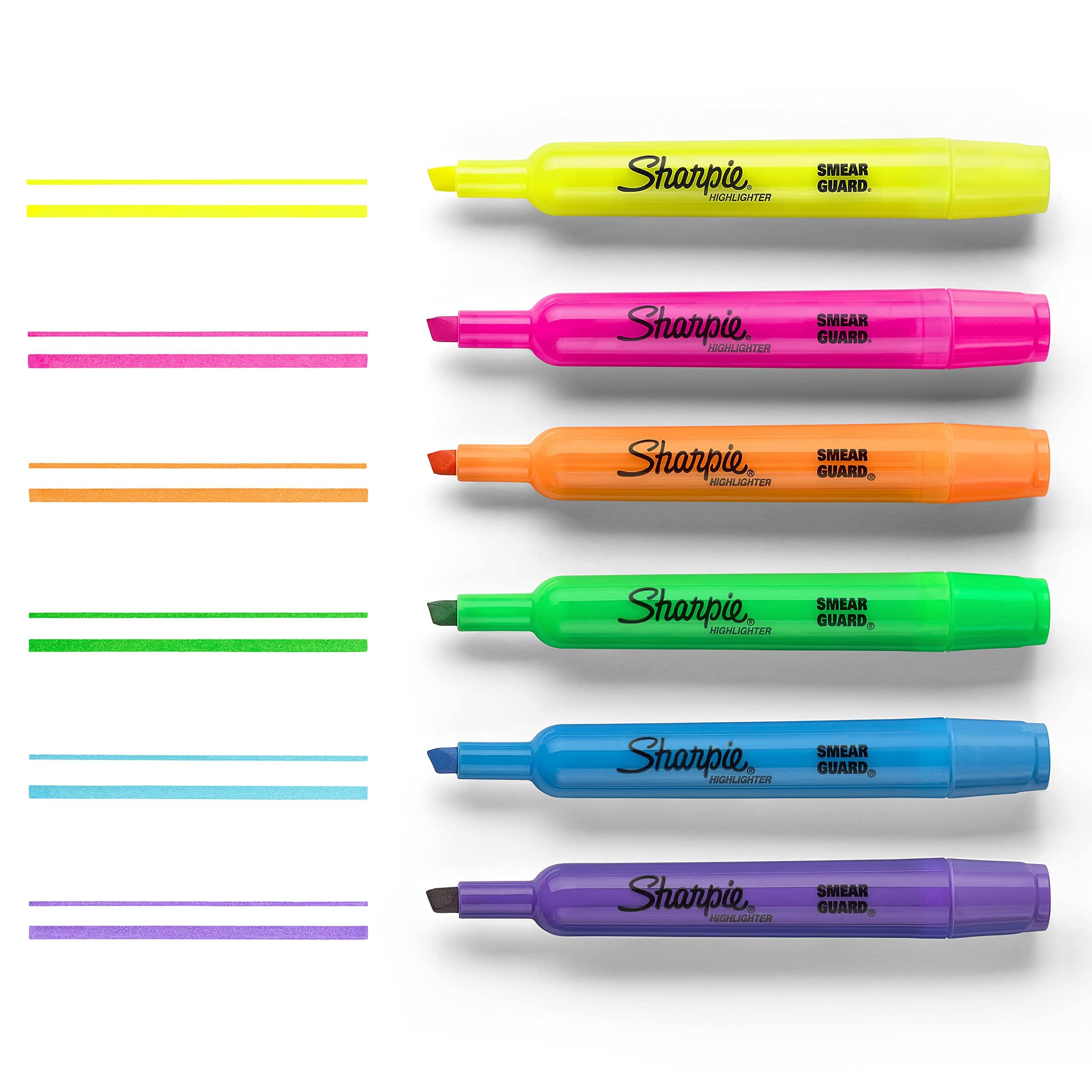 Sharpie Tank Style Highlighters Chisel Tip Fluorescent Pink Box of 12 - Image 4