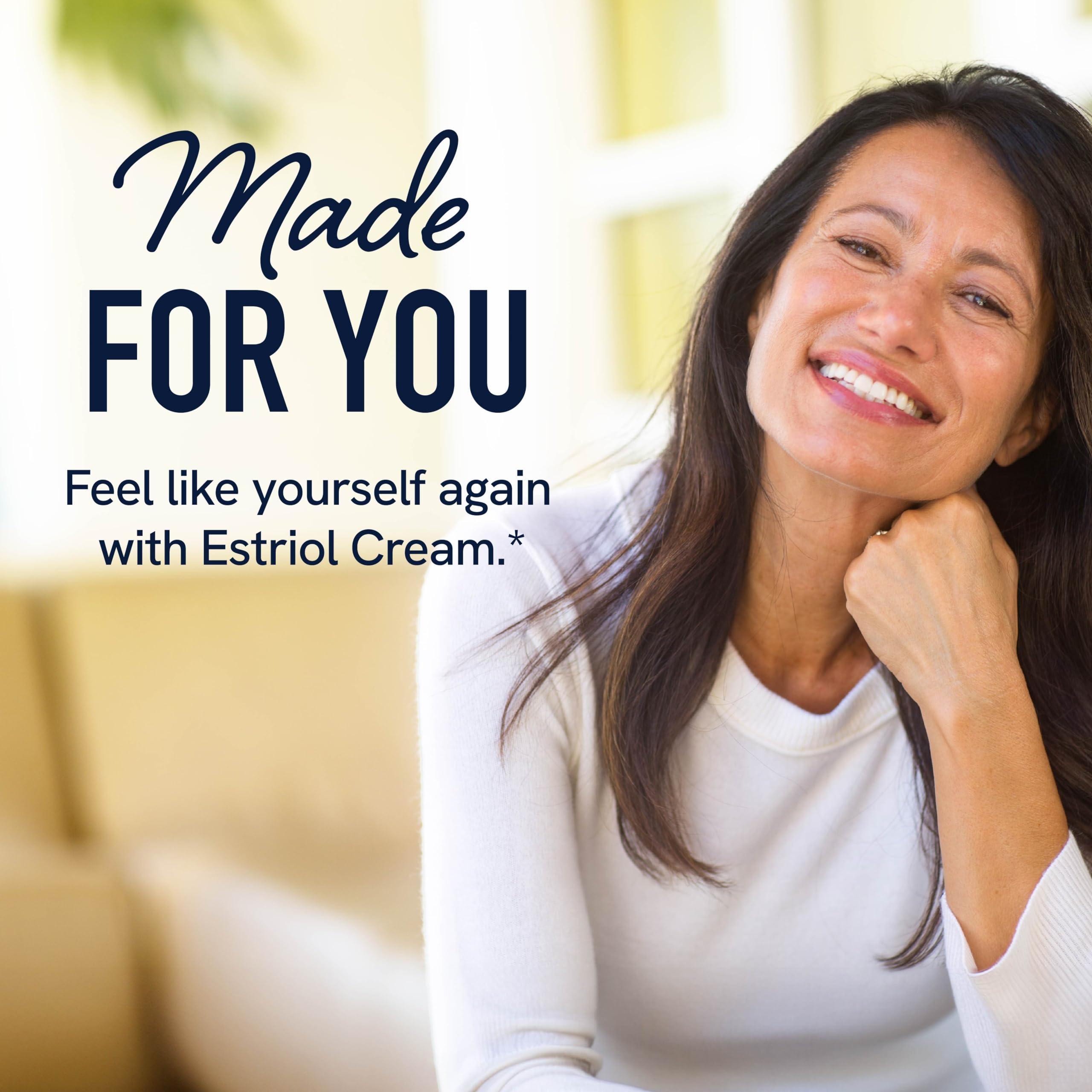 Estrogen Cream with Wild Yam Cream for Hormone Balance | Bioidentical Menopause & Menstrual Support | 200mg USP Micronized Estriol with Vitamin A, Manganese, Black Currant Oil | 80 Servings, 4oz Pump - Image 9