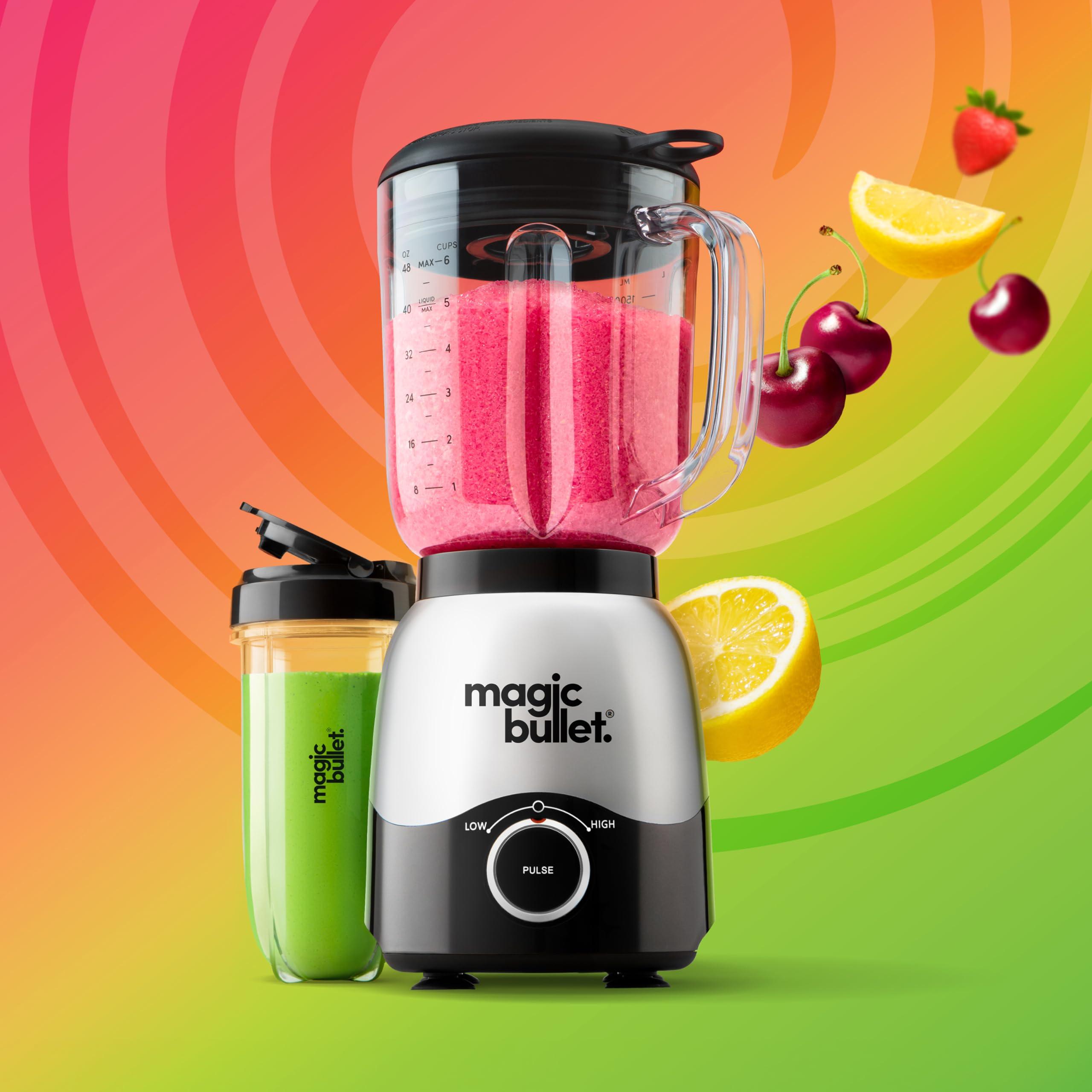 magic bullet Combo Blender, 48oz Pitcher, Blending Cup, Simple Speed Dial – MBF50200 - Image 2