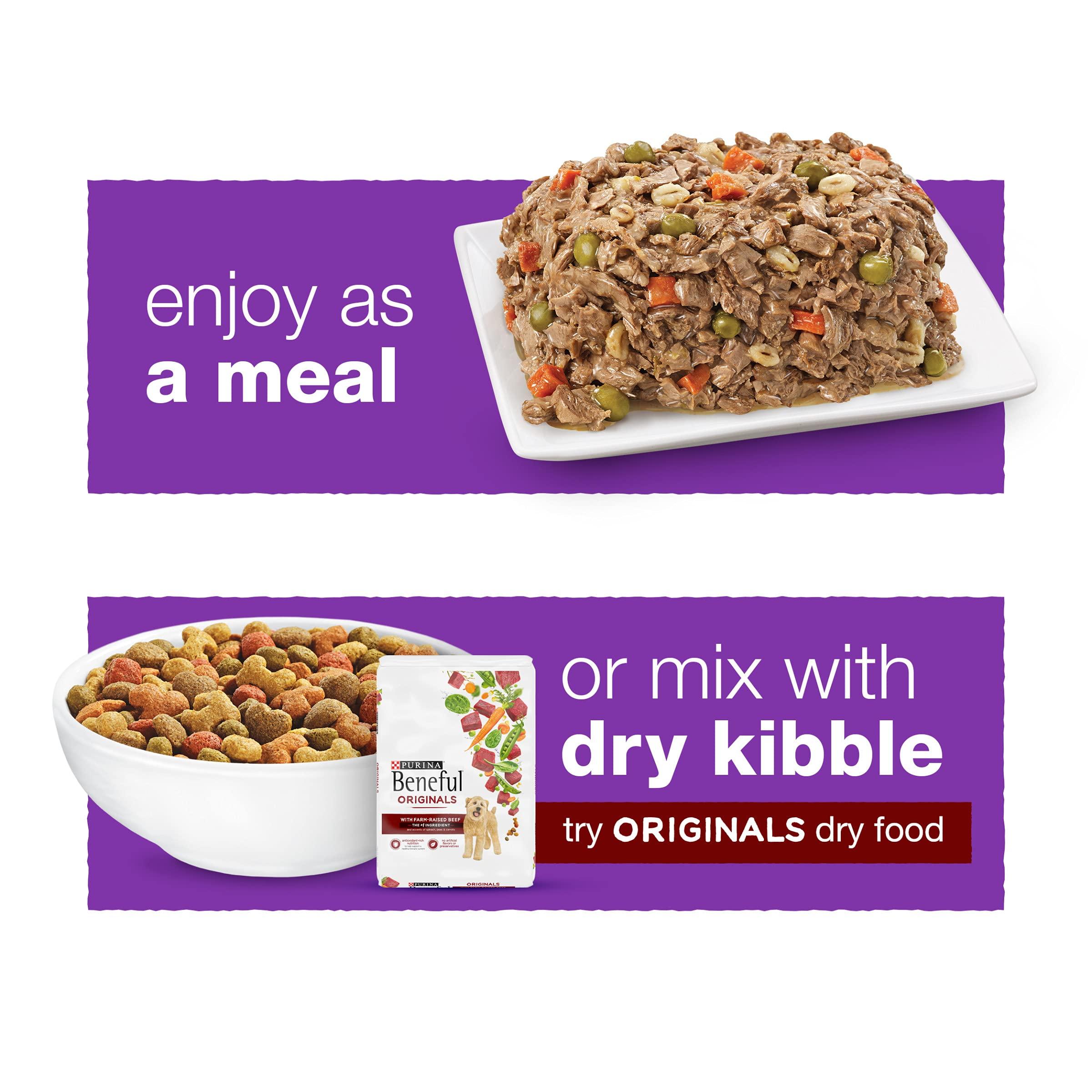 Purina Beneful Wet Dog Food Variety Pack, Chopped Blends - (12) 10 oz. Tubs - Image 8