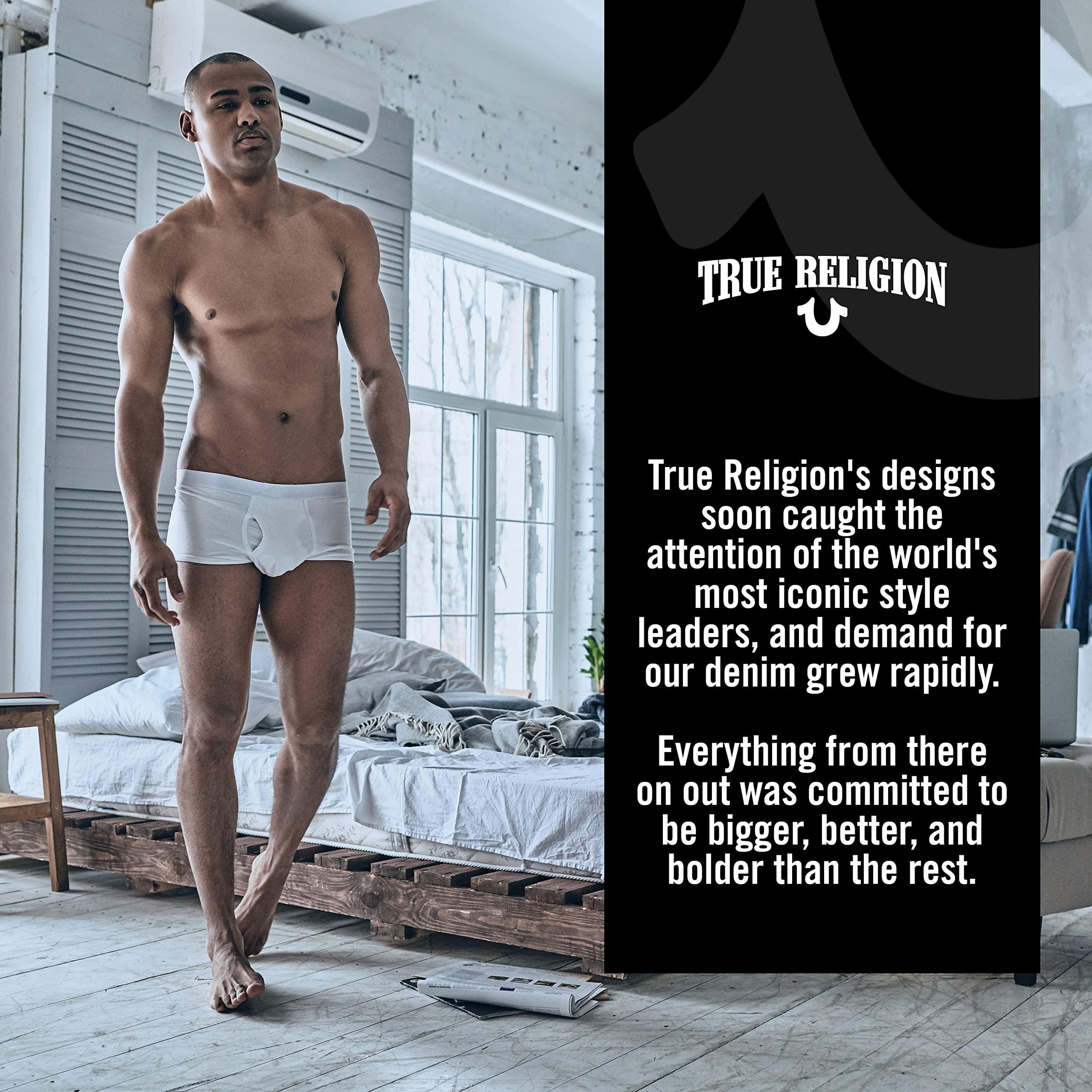 True Religion Mens Boxer Briefs Cotton Stretch Underwear for Men Pack of 6 - Image 7
