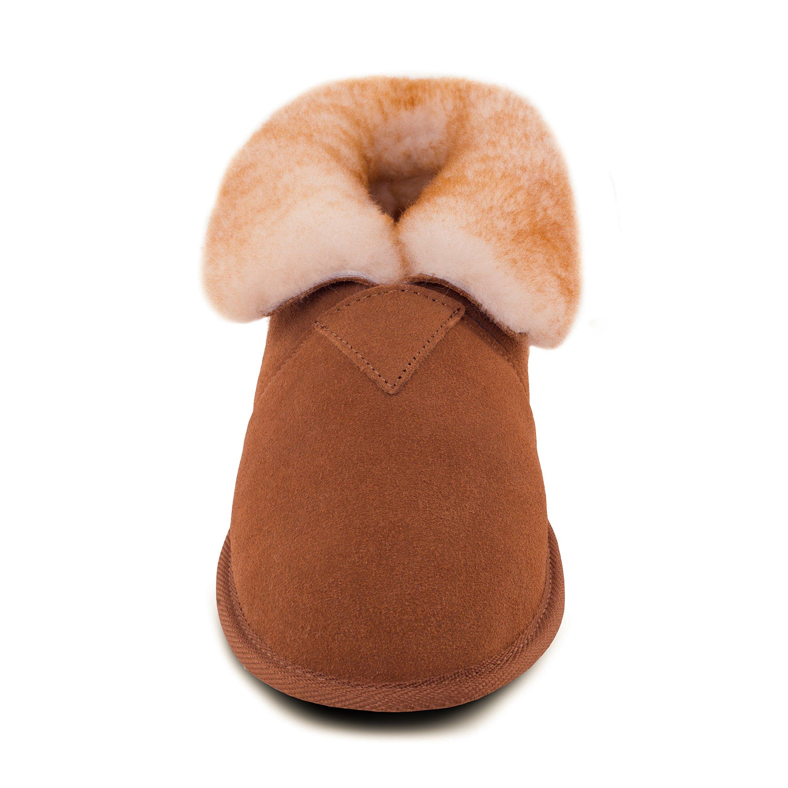 RJ's Fuzzies Men's Soft Sole Bootie Slipper - Image 5