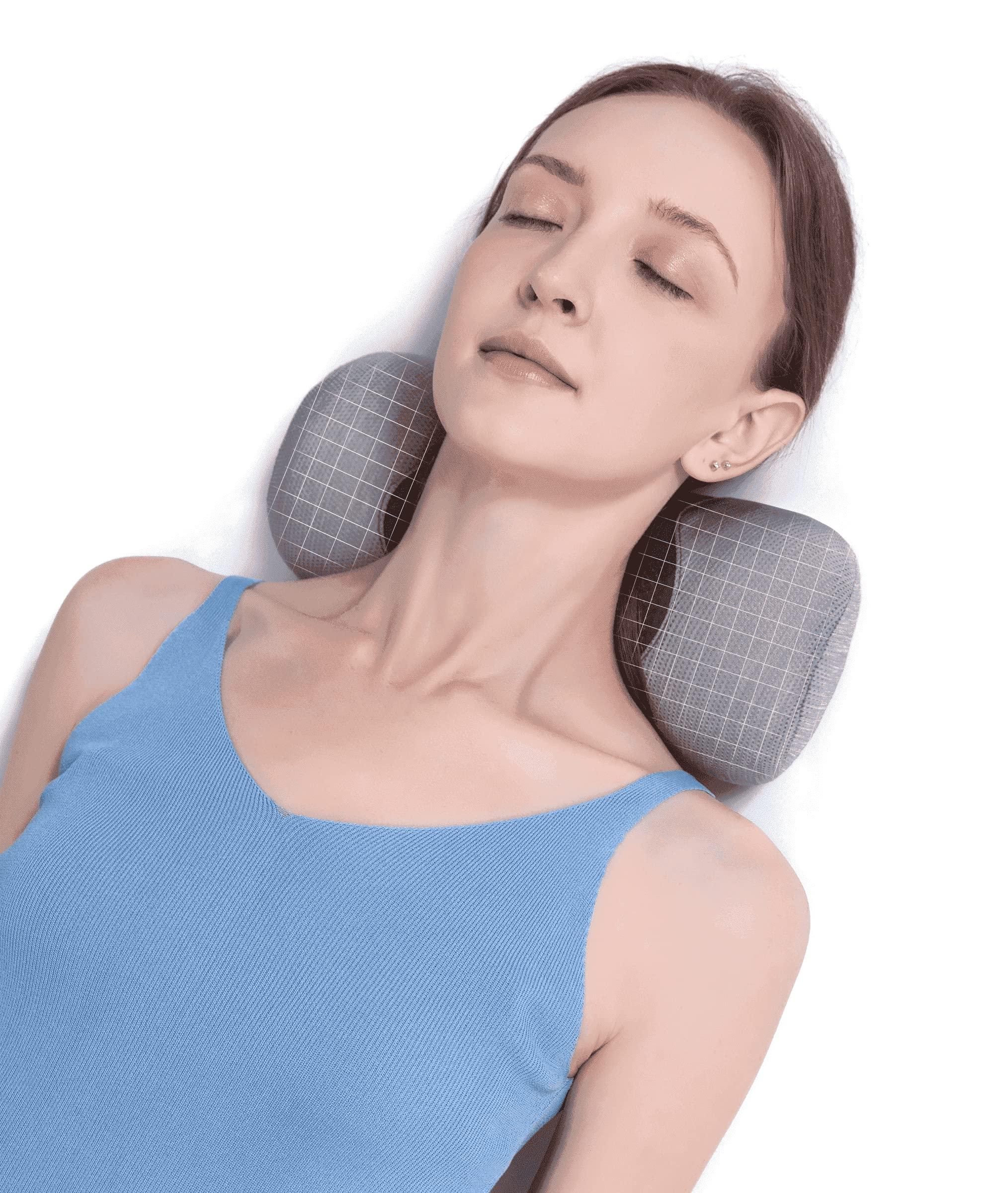 Bespilow Small Neck Roll Pillow,Say Goodbye to Neck Pain, Cervical Memory Foam Pillow for Tension Muscle Relief, Contour Support, Shoulder Pain Relaxer with Breathable Pillowcase, Odorless - Image 8