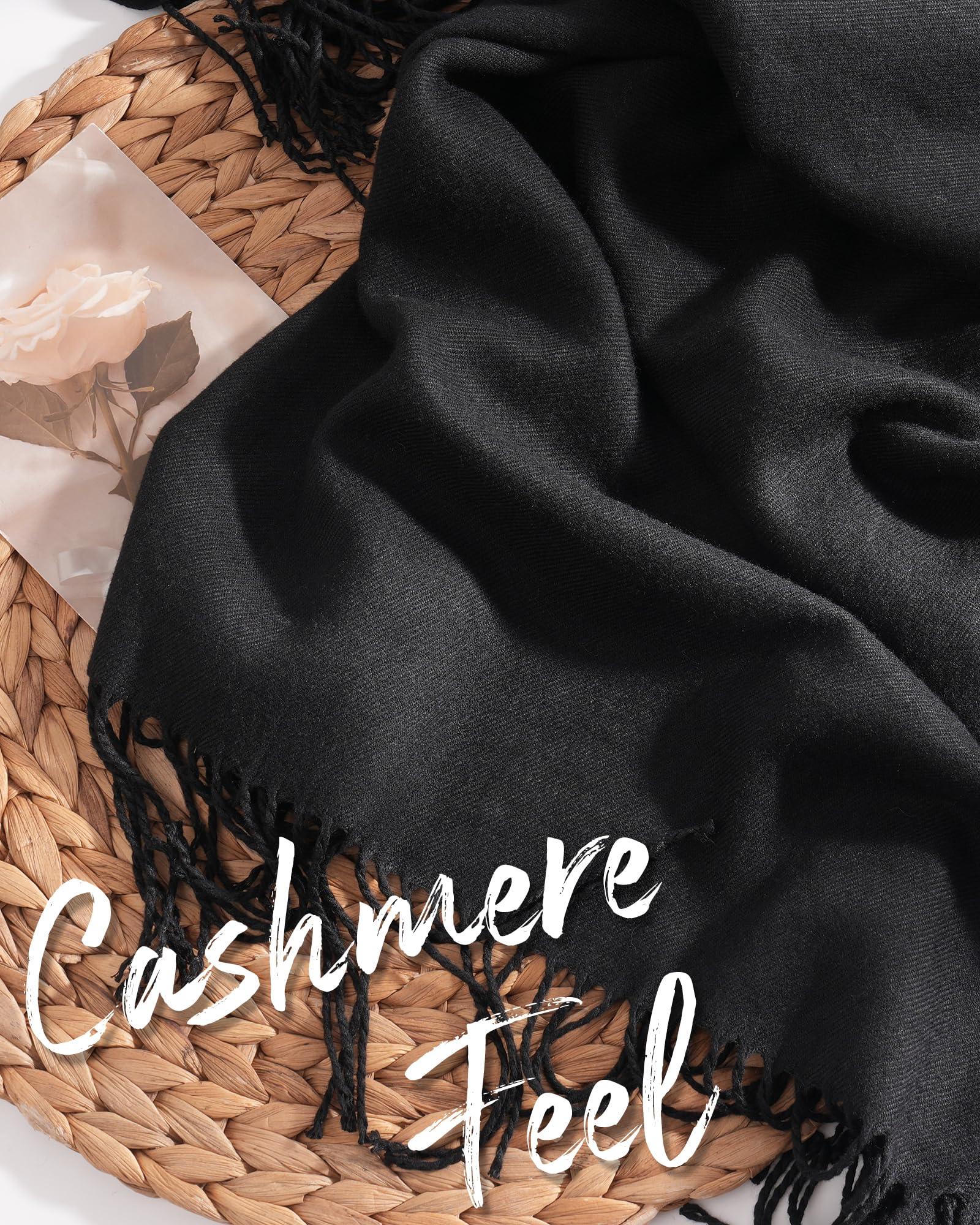 FURTALK Pashmina Shawls and Wraps for Evening Dress Women's Scarf Wedding Bride Bridesmaid Gifts Winter Scarves - Image 7