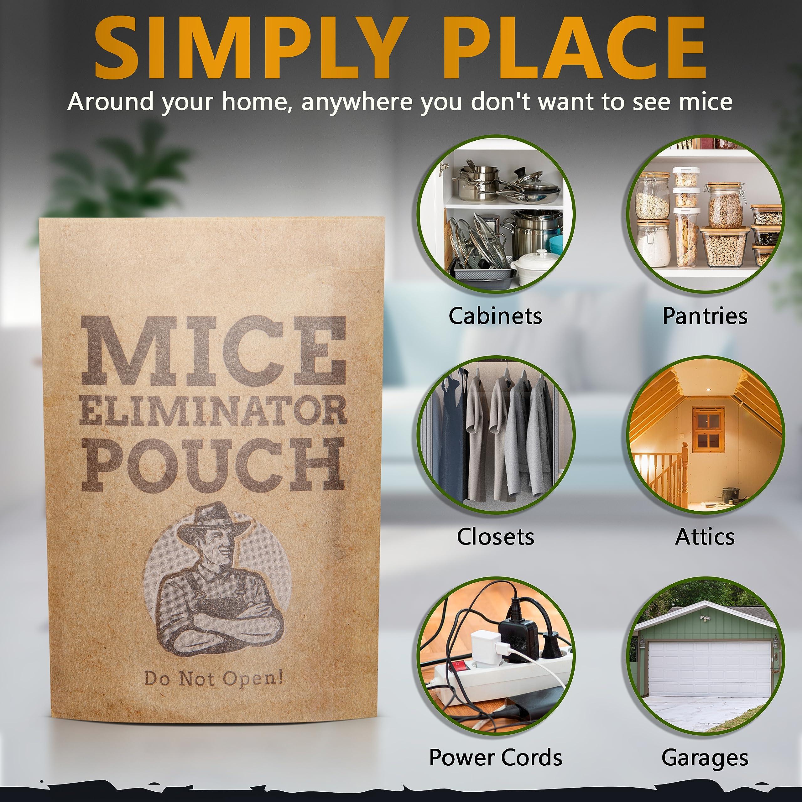 10 Pack All-Natural Mice Repellent Pouches – Harmless Peppermint Essential Oil Mouse Deterrent - Keep Mice Out of Your Home and Your Family Safe - by Tougher Than Tom - Image 6