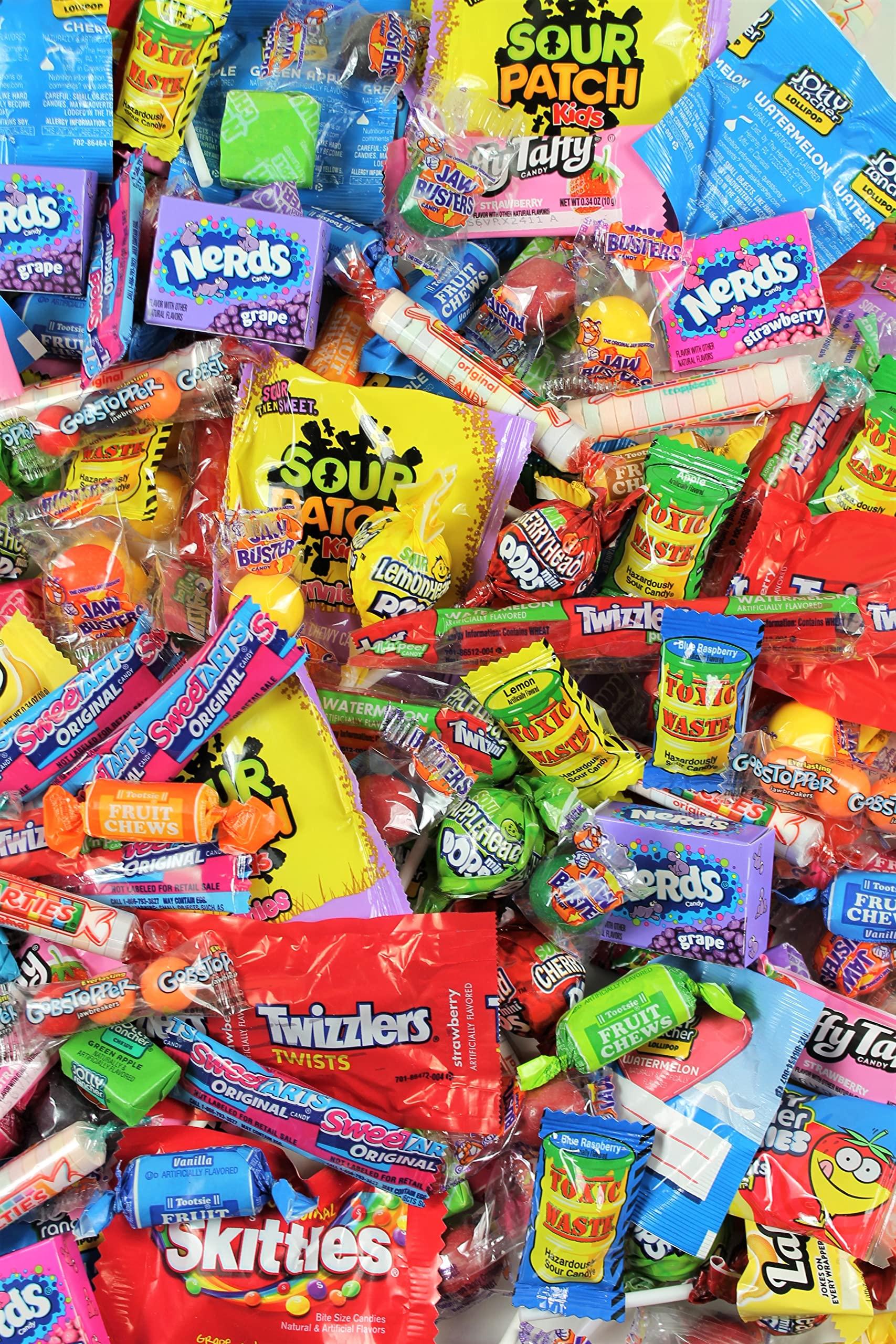 Ultimate Assorted Candy Party Mix - 2 LB Bag - Mega Variety Bulk Assortment - Individually Wrapped Candy - –Queen Jax - - Variety Pack - Image 5