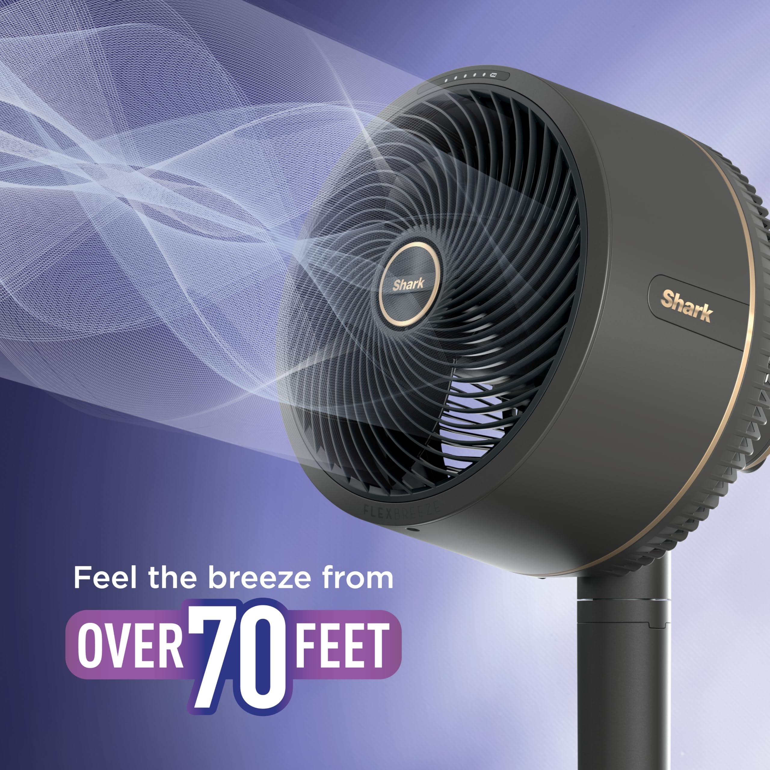 Shark FlexBreeze Fan - Indoor & outdoor oscillating fan, pedestal & tabletop, corded & cordless portable fan with outdoor InstaCool misting attachment - FA222 - Image 13