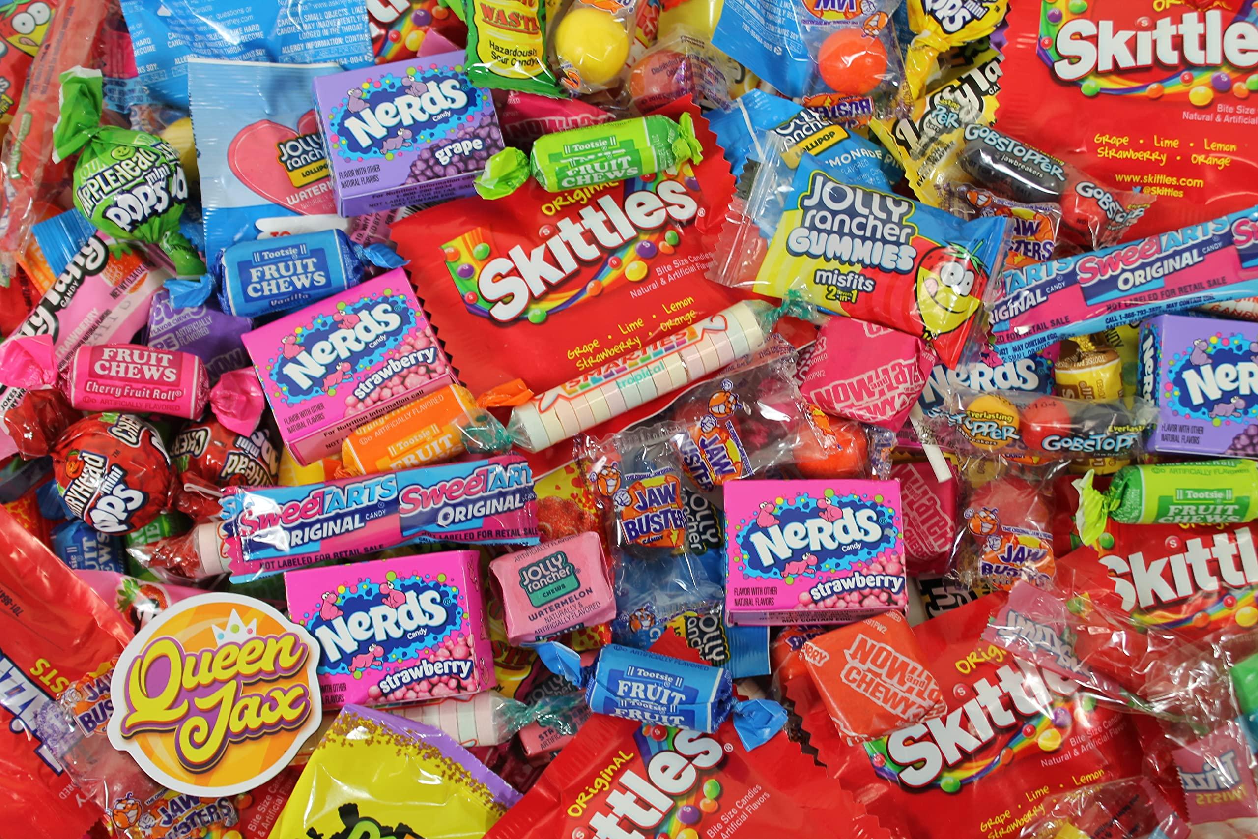 Ultimate Assorted Candy Party Mix - 2 LB Bag - Mega Variety Bulk Assortment - Individually Wrapped Candy - –Queen Jax - - Variety Pack - Image 6