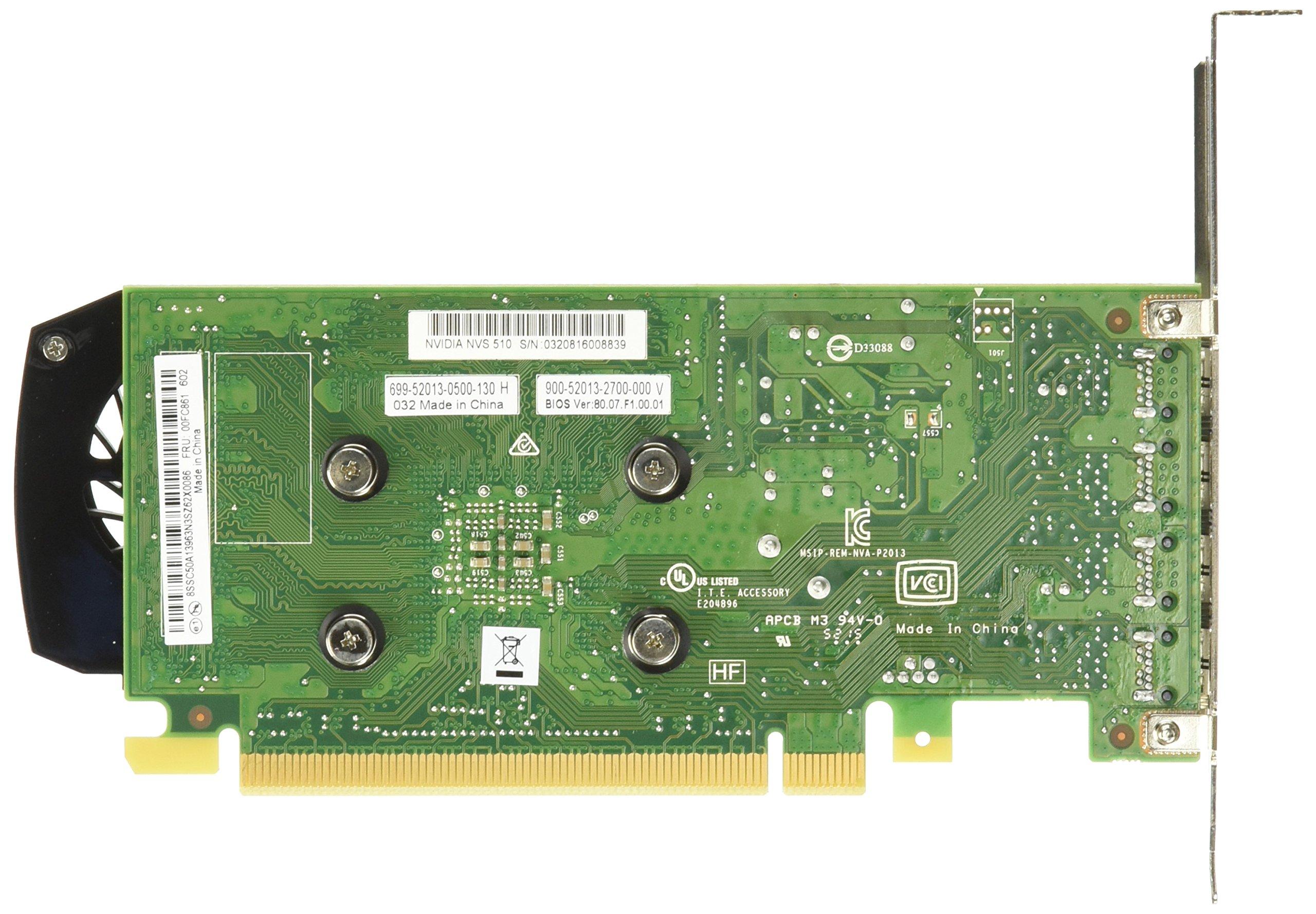 NVIDIA NVS 510 Graphics Card 0B47077 - Image 2
