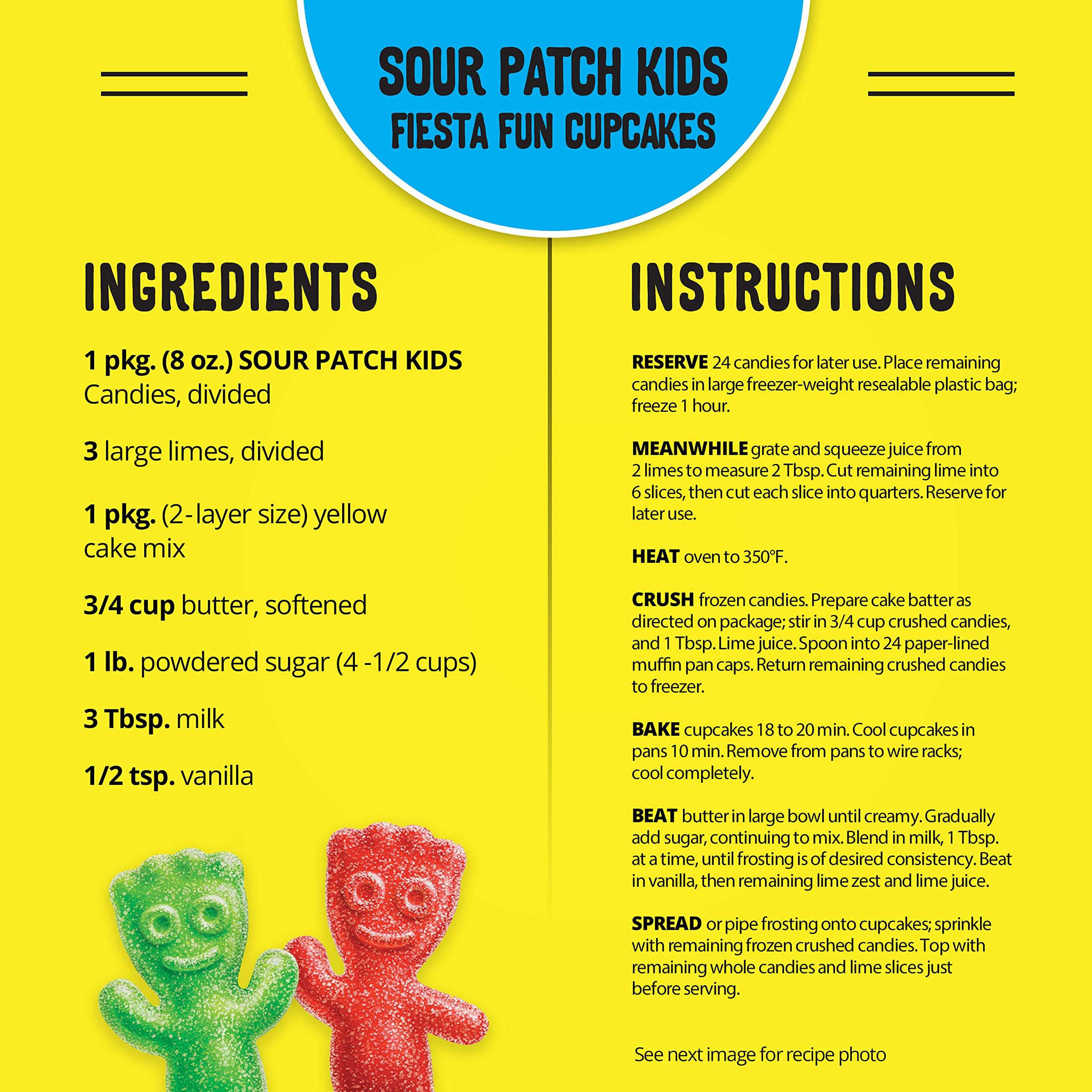 SOUR PATCH KIDS Soft & Chewy Candy, Bulk Candy, 24 - 2 oz Bags - Image 3