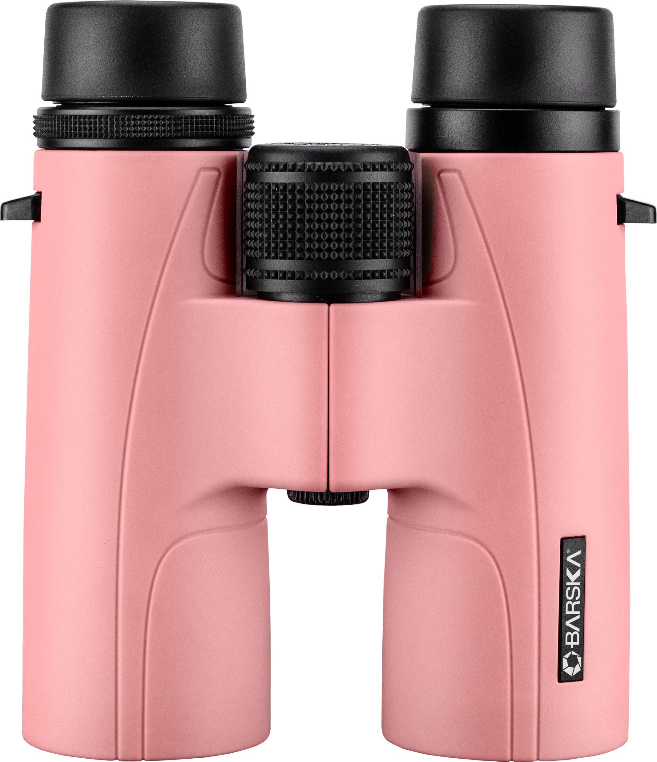 Barska Crush 10x42 Shockproof Lightweight Colorful Binoculars Fully-Multi Coated for Hunting, Hiking, Concerts, Sports with Carrying Case & Neck Strap - Image 4
