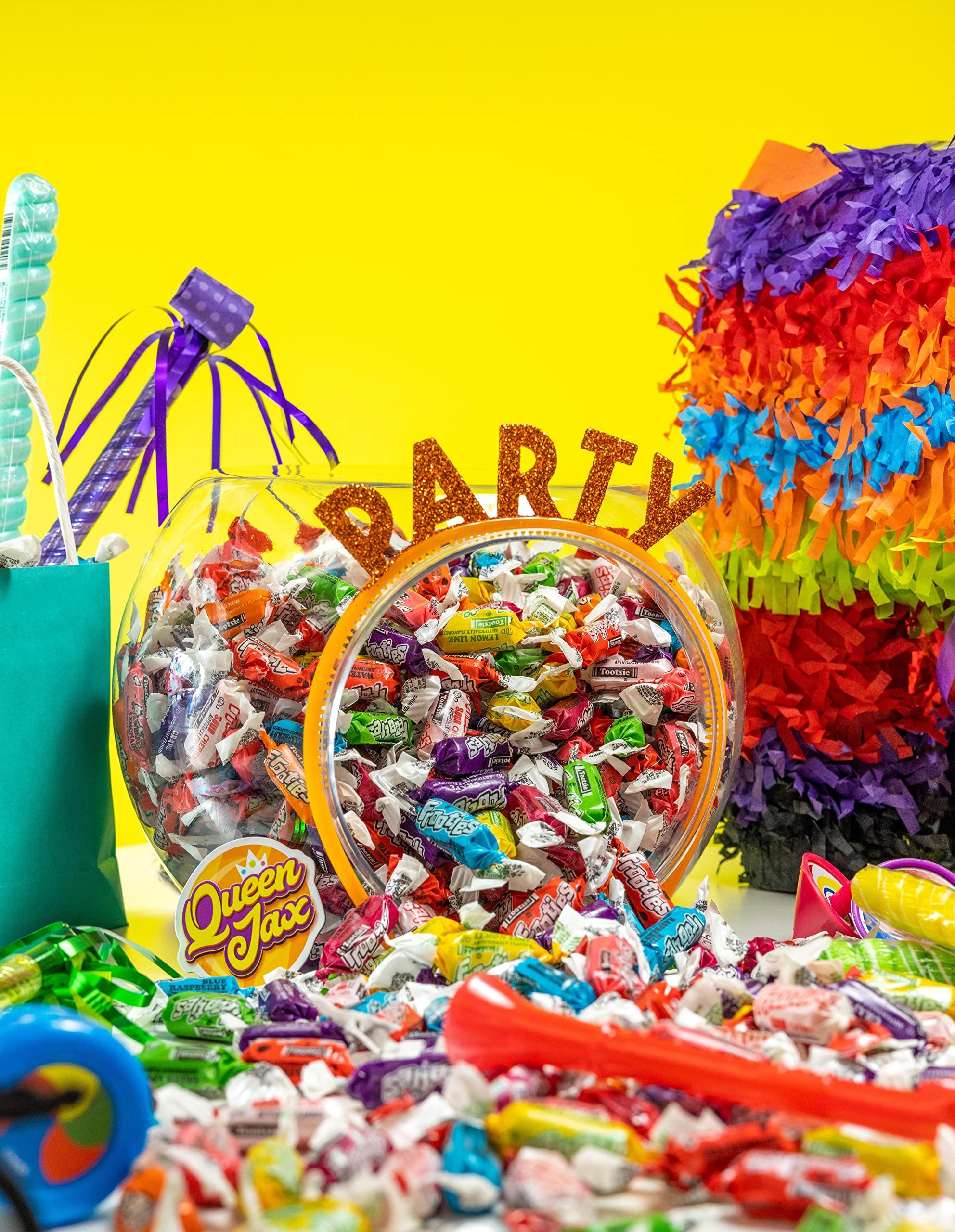 Fruities 10 Flavors - 2 LB Bulk Candy - Assorted Flavor - Fruit Chews - Gluten Free - Ultimate Variety - Taffies - Individually Wrapped Candy - Queen Jax - Image 2