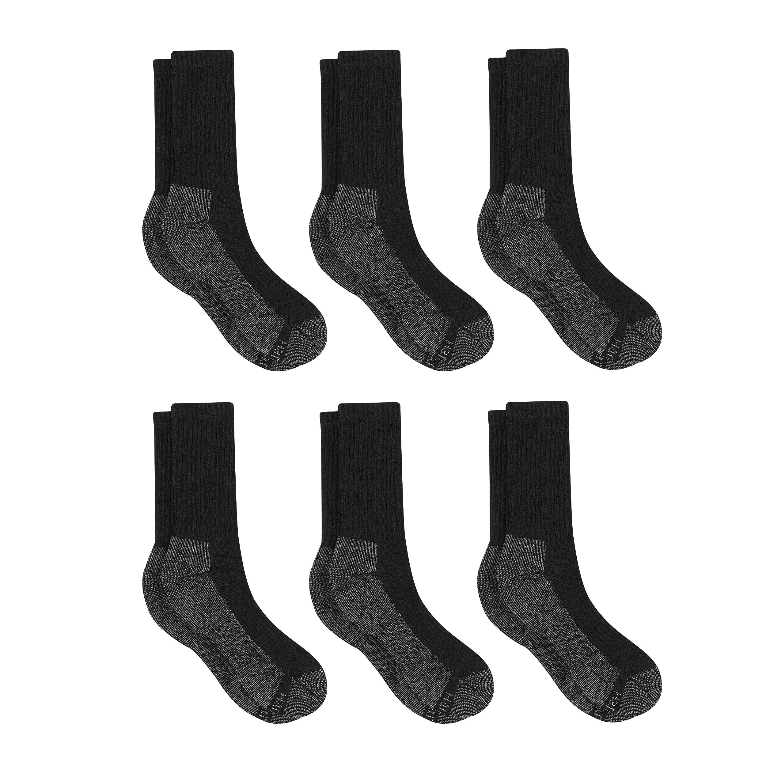 Hanes Men's Work Socks, 6-Pack - Image 4
