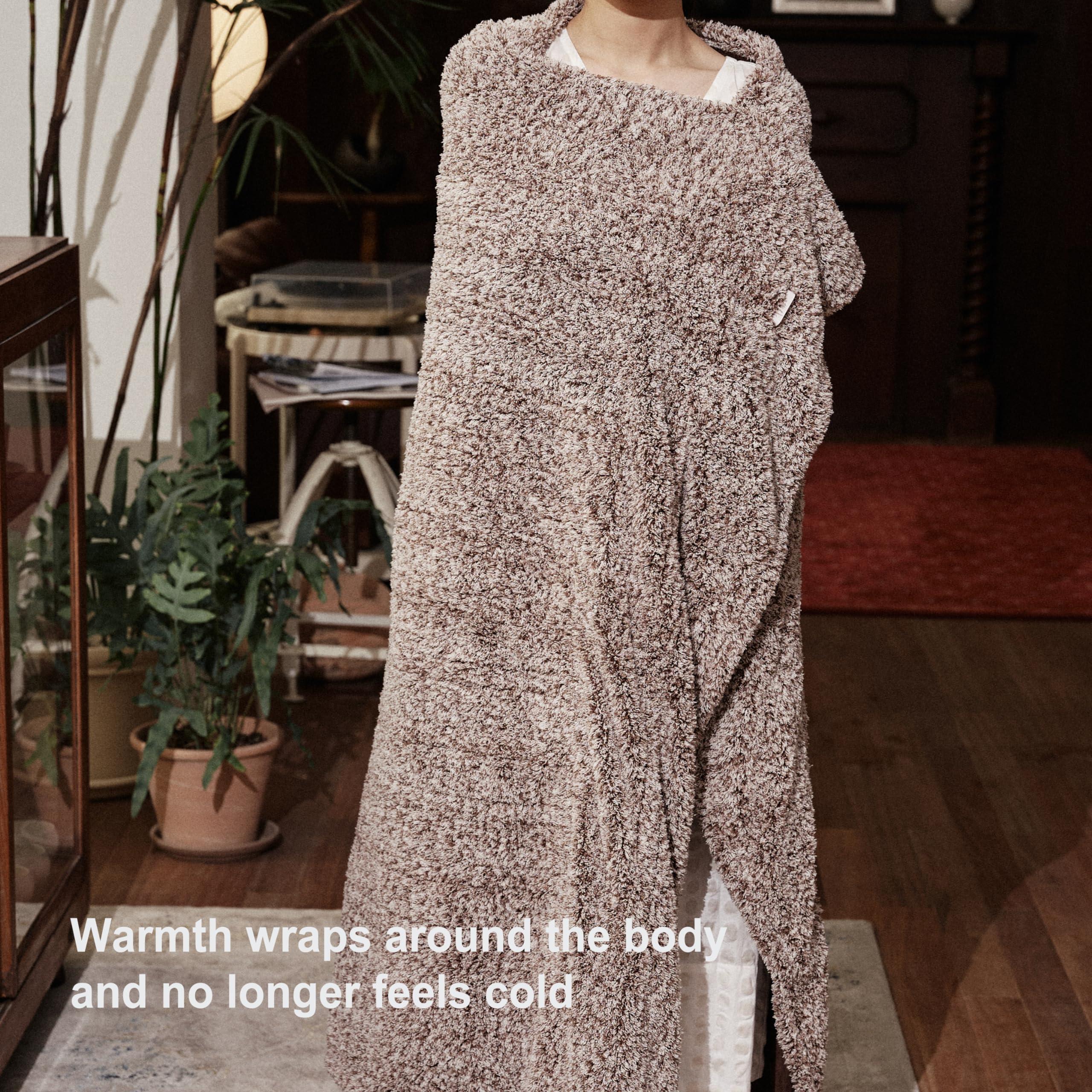 Templewet Heated Blanket Electric Throw 50" x 60" -Heated Throw Blanket with 5 Heating Levels & 3 Hours Auto Off,Machine Washable,ETL & FCC Certification,Over-Heat Protect（Racoon） - Image 5