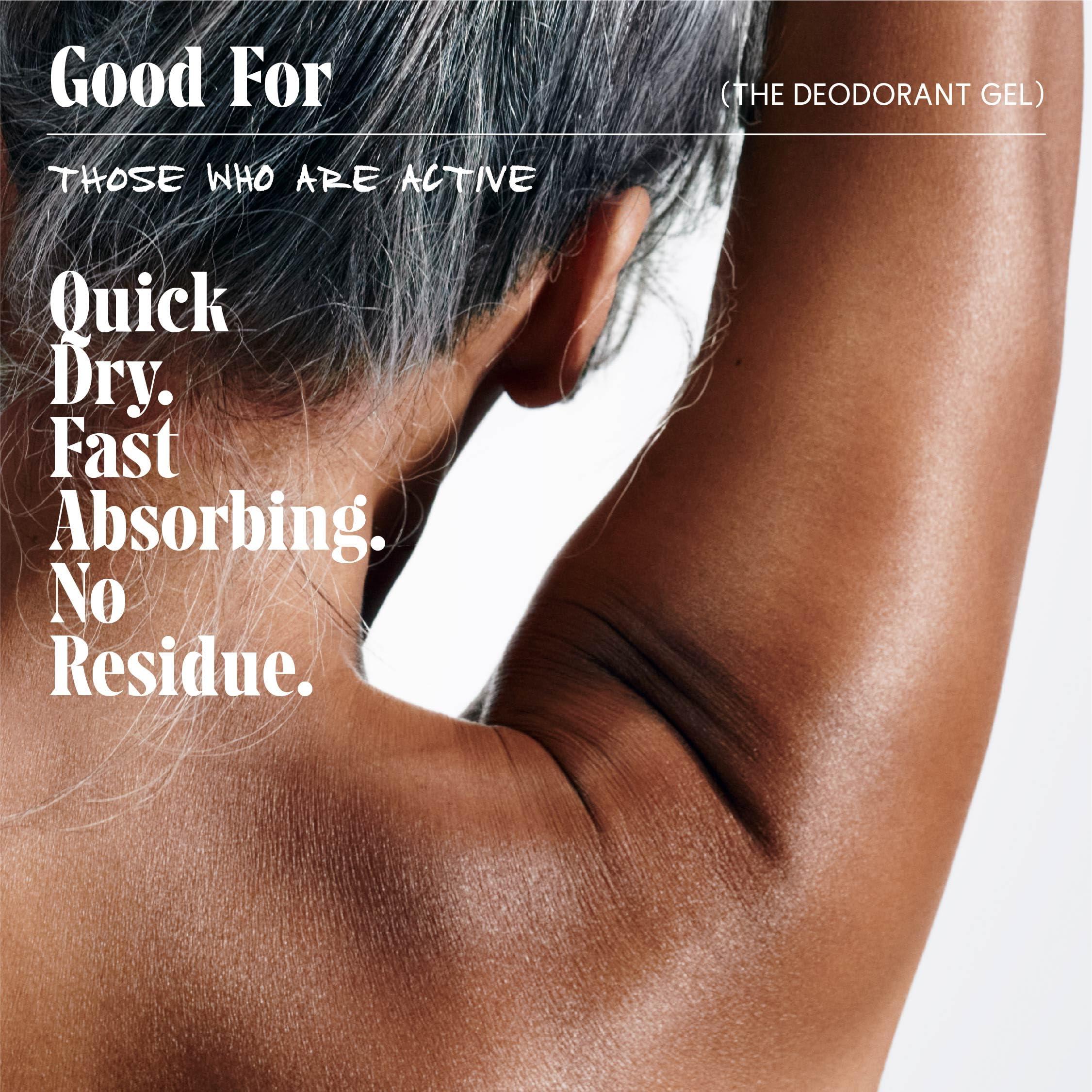 Nécessaire - The Deodorant Gel Eucalyptus - Aluminum-Free - For Women & Men. Clinical Mandelic Acid Deodorant. Extra Strength Odor Control. No Bumps. No Discoloration. No Parabens. 1.7 fl oz - Image 4