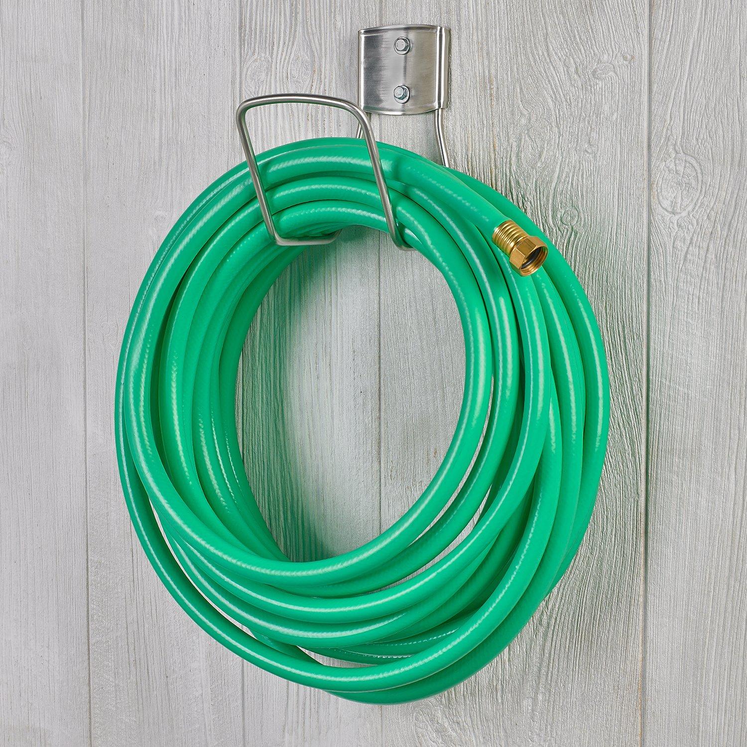 Liberty Garden 681 Hose Hanger, Holds 125-Feet of 5/8-Inch Hose - Stainless Steel - Image 2