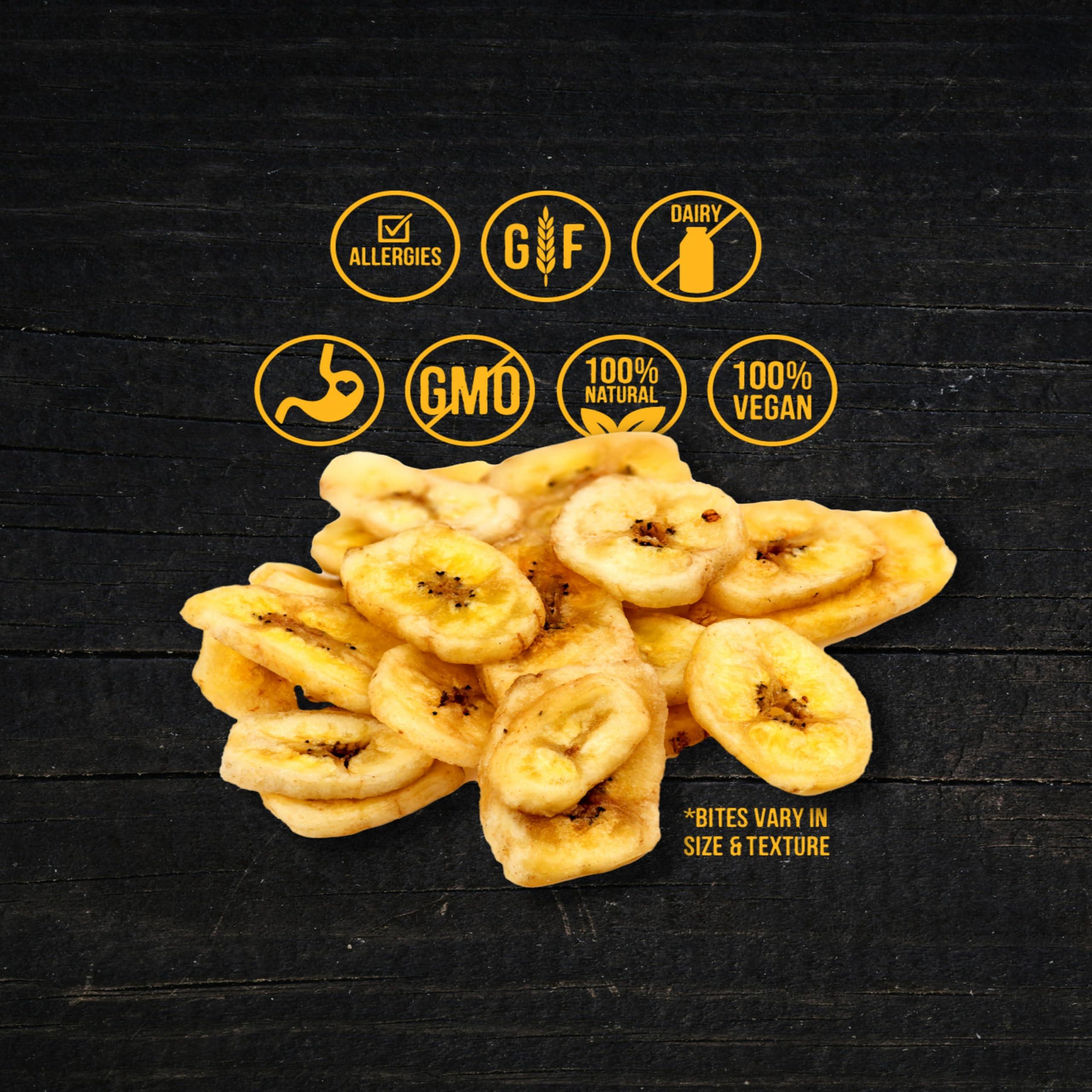 Wholesome Pride Banana Bites Dog Treats, 2 Ingredients – Bananas & Coconut Oil, Grain-Free, 16oz - Image 4
