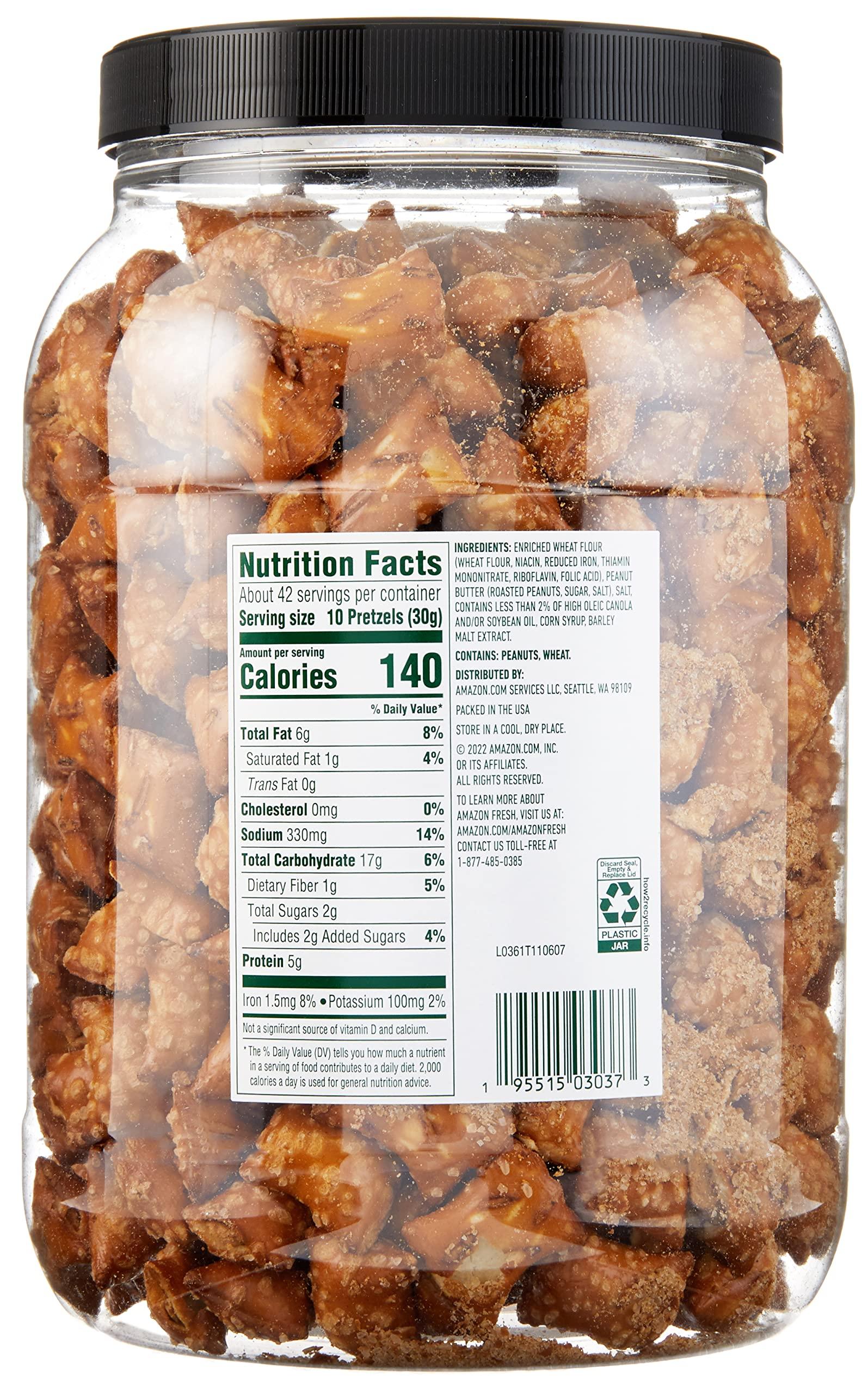 Amazon Fresh - Peanut Butter Filled Pretzels 44 oz - Image 2