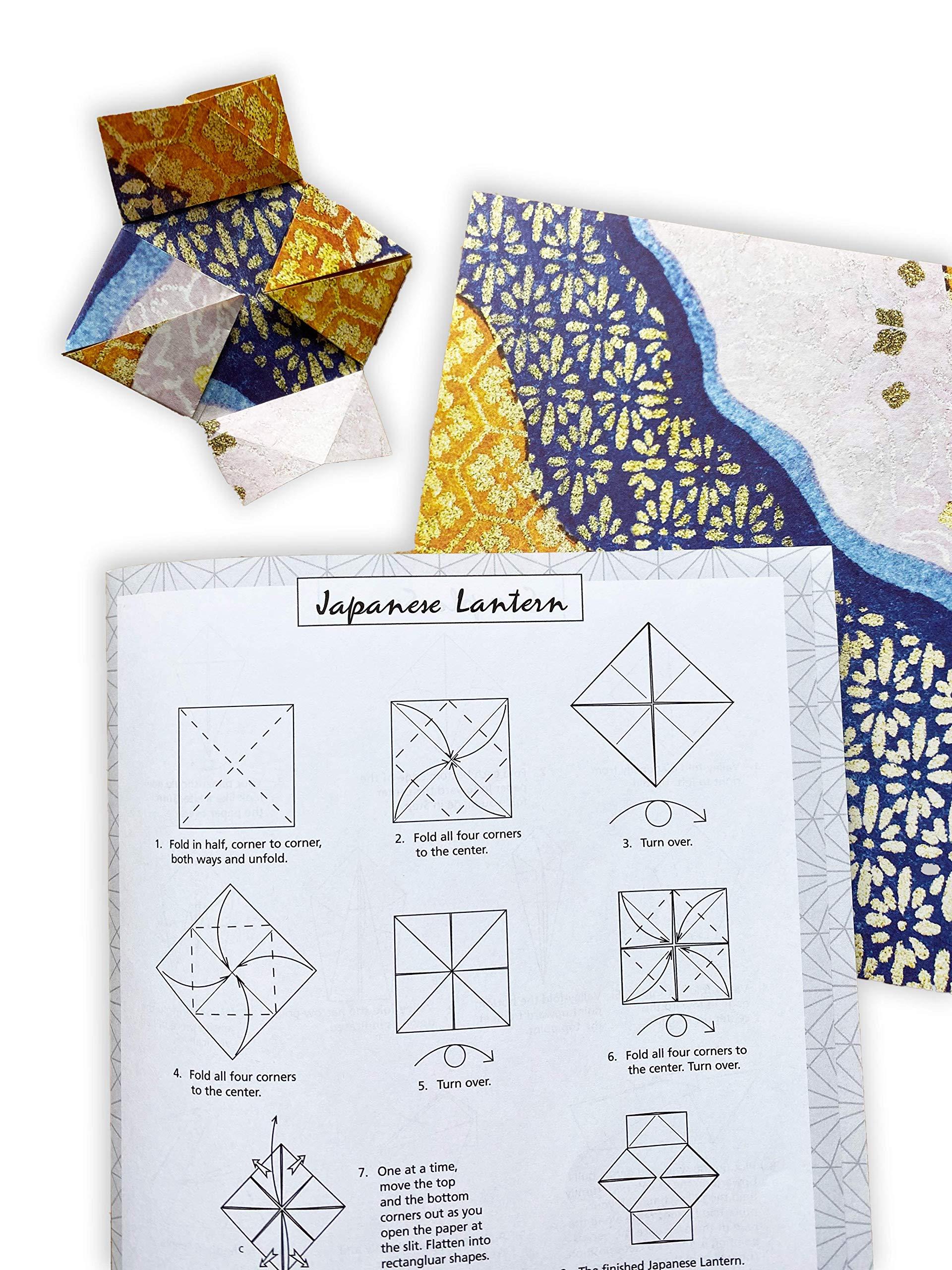 Origami Paper 500 sheets Japanese Washi Patterns 6" (15 cm): Double-Sided Origami Sheets with 12 Different Designs (Instructions for 6 Projects Included) - Image 21