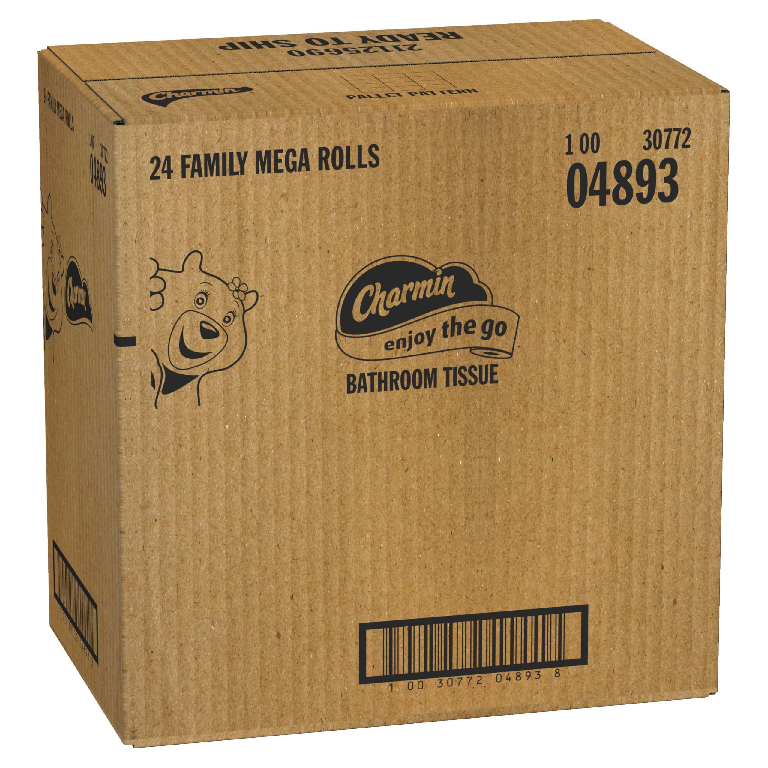 Charmin Ultra Strong Clean Touch Toilet Paper, 24 Family Mega Rolls = 120 Regular Rolls - Image 10