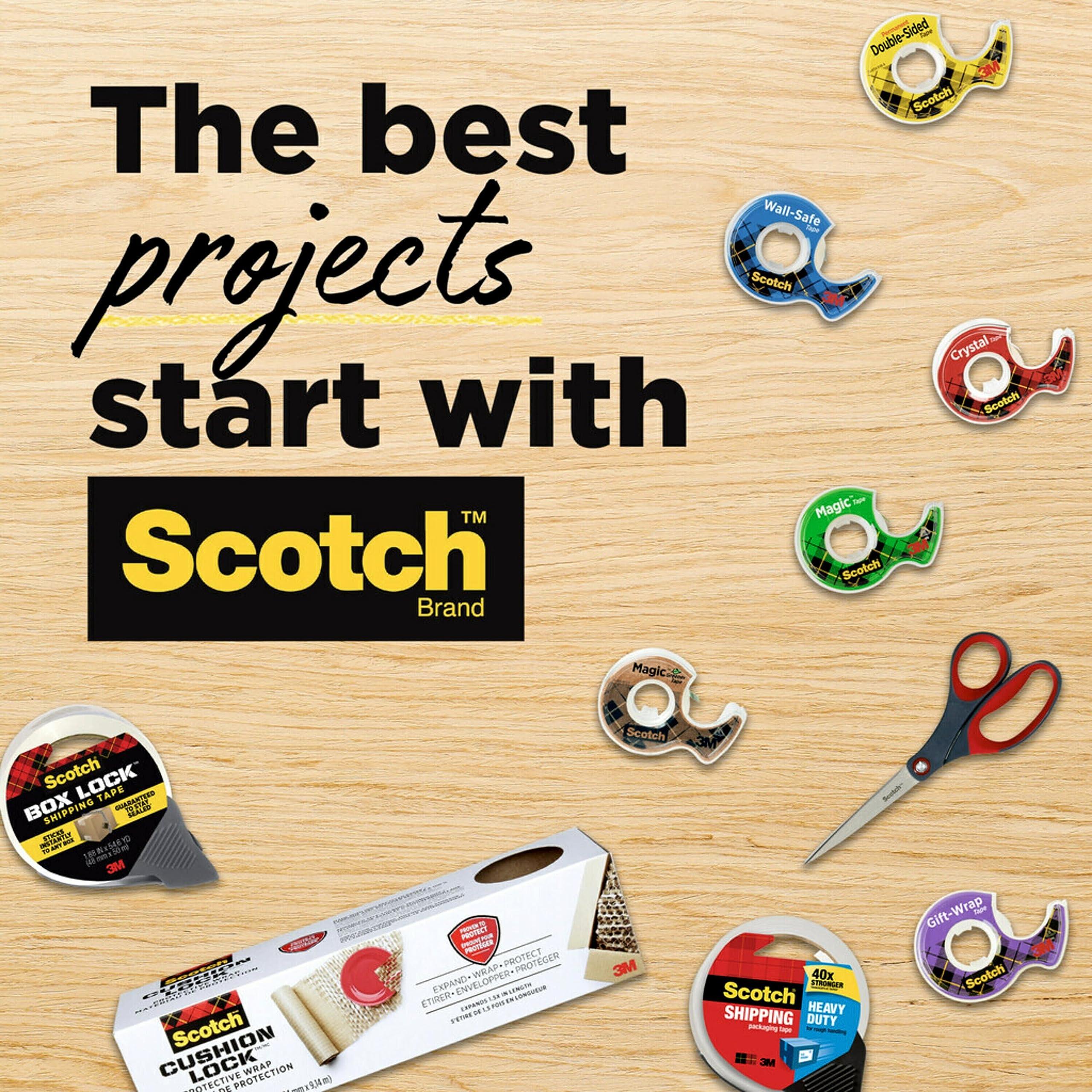 Scotch Magic Tape, Invisible, Home Office Supplies and Back to School Supplies for College and Classrooms, 4 Rolls with 4 Dispensers - Image 12