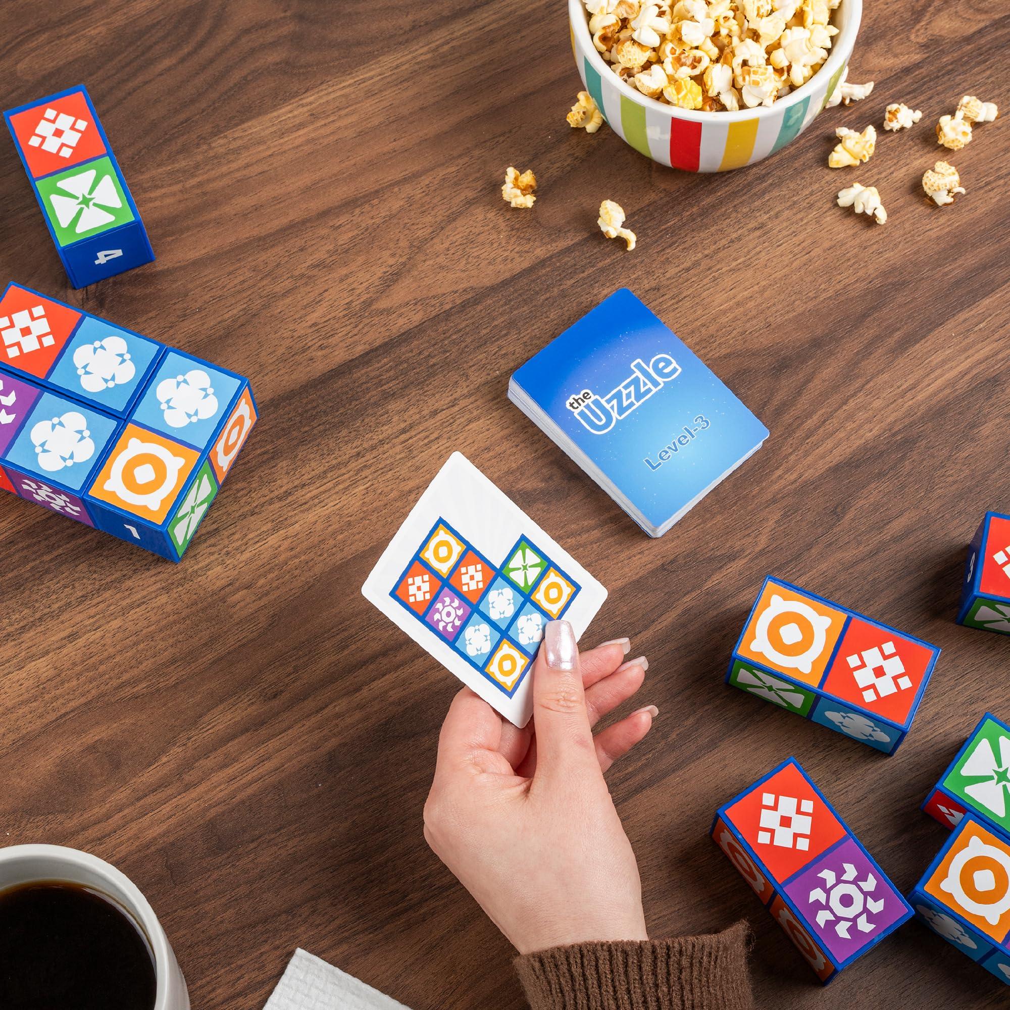The Uzzle 3.0 Board Game, Family Board Games for Children & Adults, Block Puzzle Games for Ages 4+ - Image 2