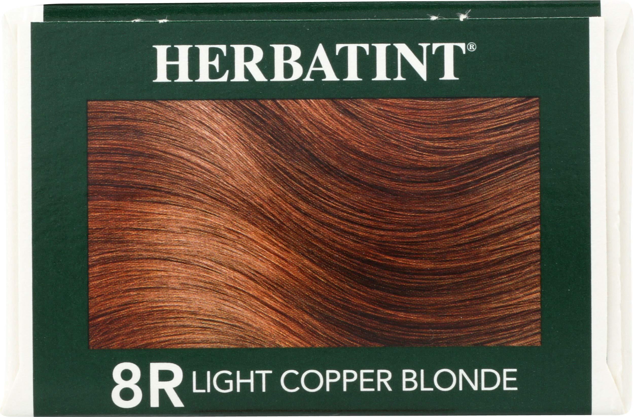 HERBATINT NATURAL HAIR COLOR Herbatint Permanent Light Copper Blonde (8R) 4 OZ - Image 7