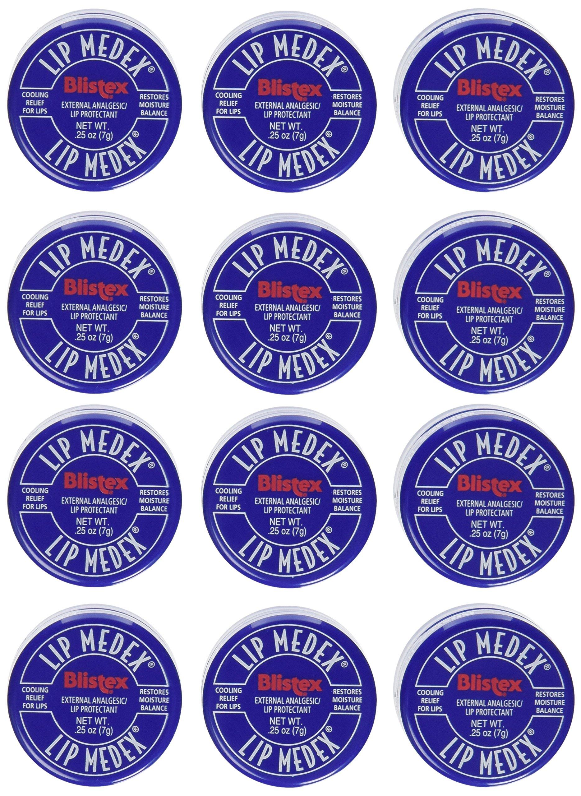 Blistex Lip Medex.25-Ounce (Pack of 12), Moisturizing