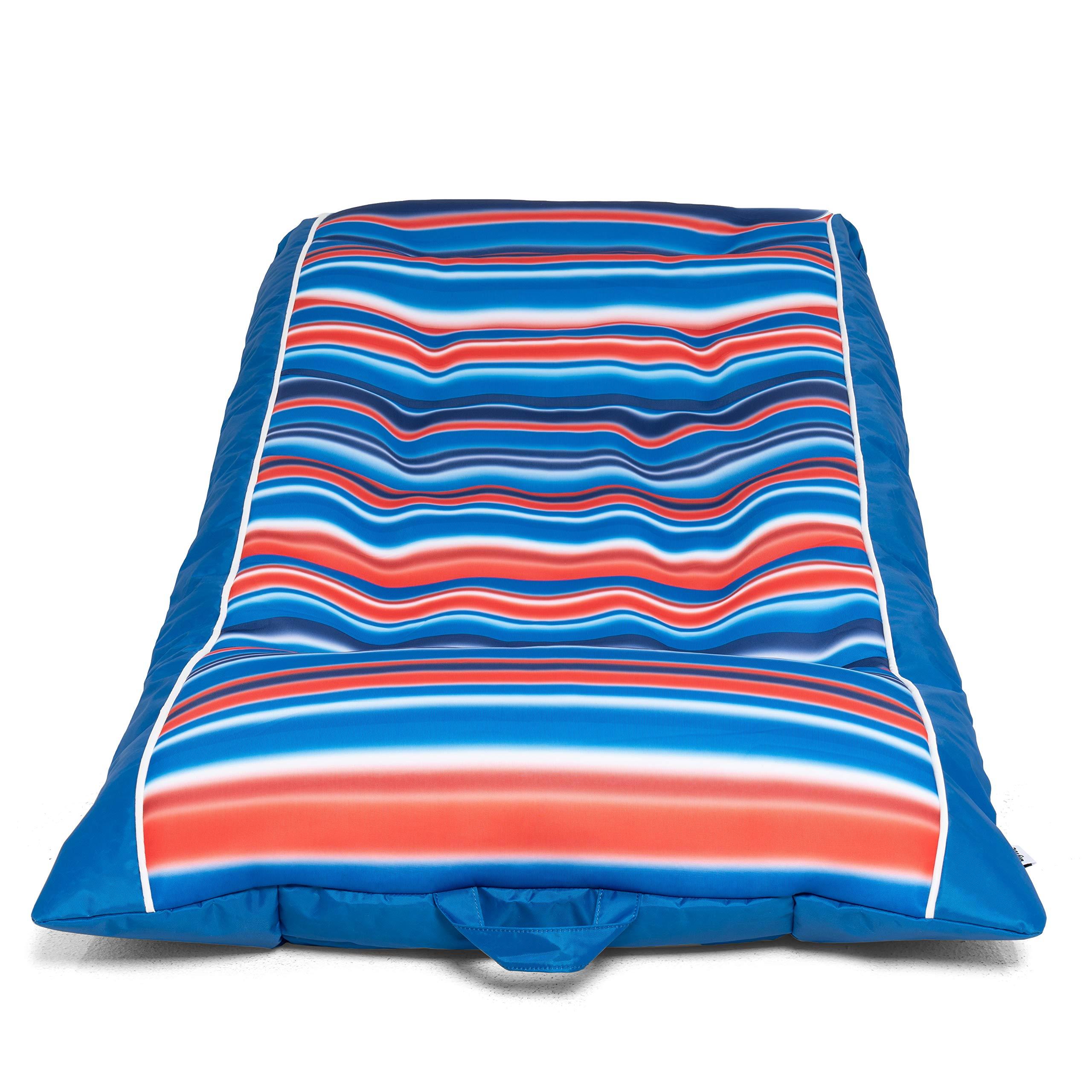 Big Joe Kona Hammock No Inflation Needed Pool Lounger with Headrest, Quick Draining Fabric, 4 feet Big - Image 3