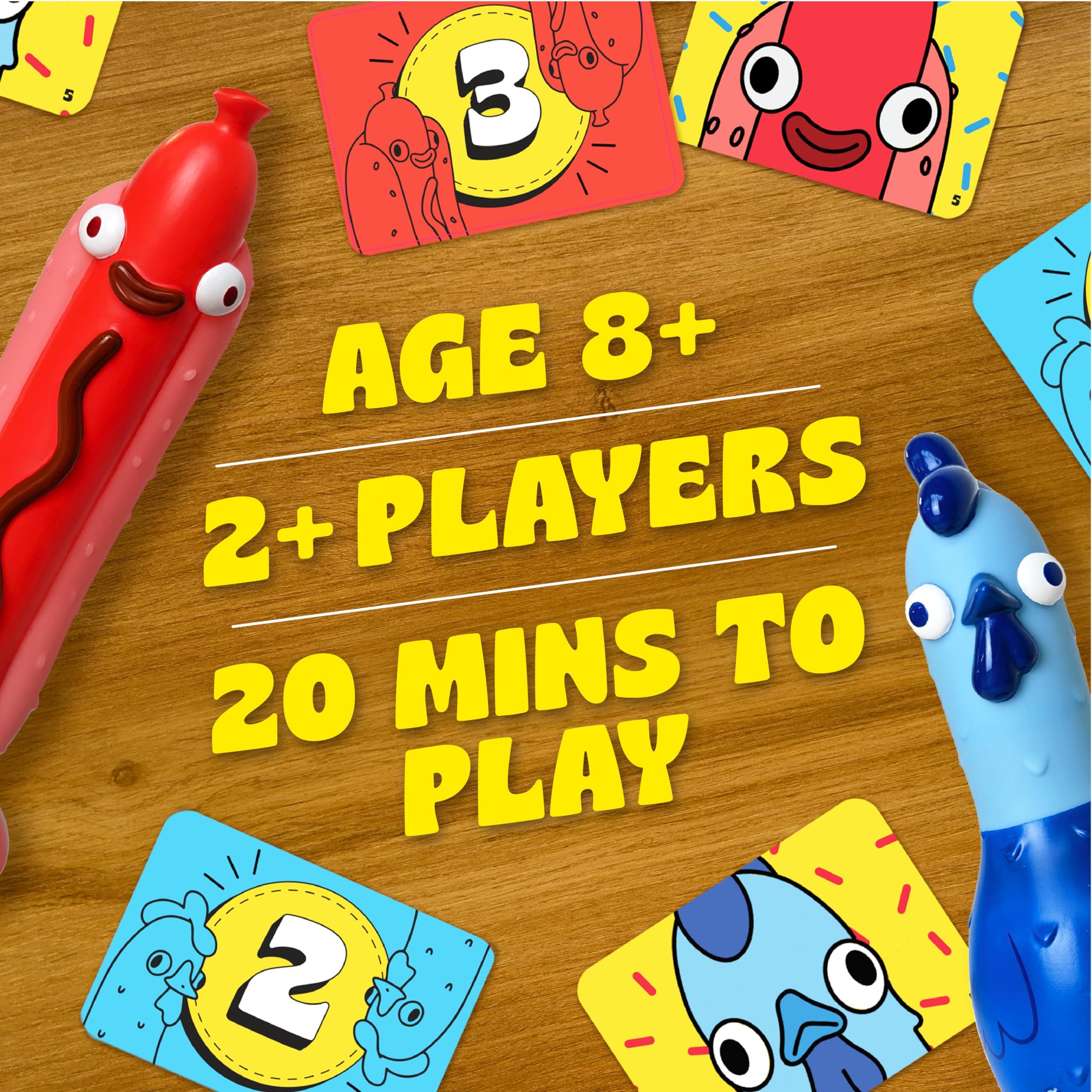 Big Potato Chicken vs Hotdog: The Ultimate Challenge Party Game for Flipping-Fun Families. The Perfect Hilarious and Fast Paced Board Game for Game Nights - Image 2