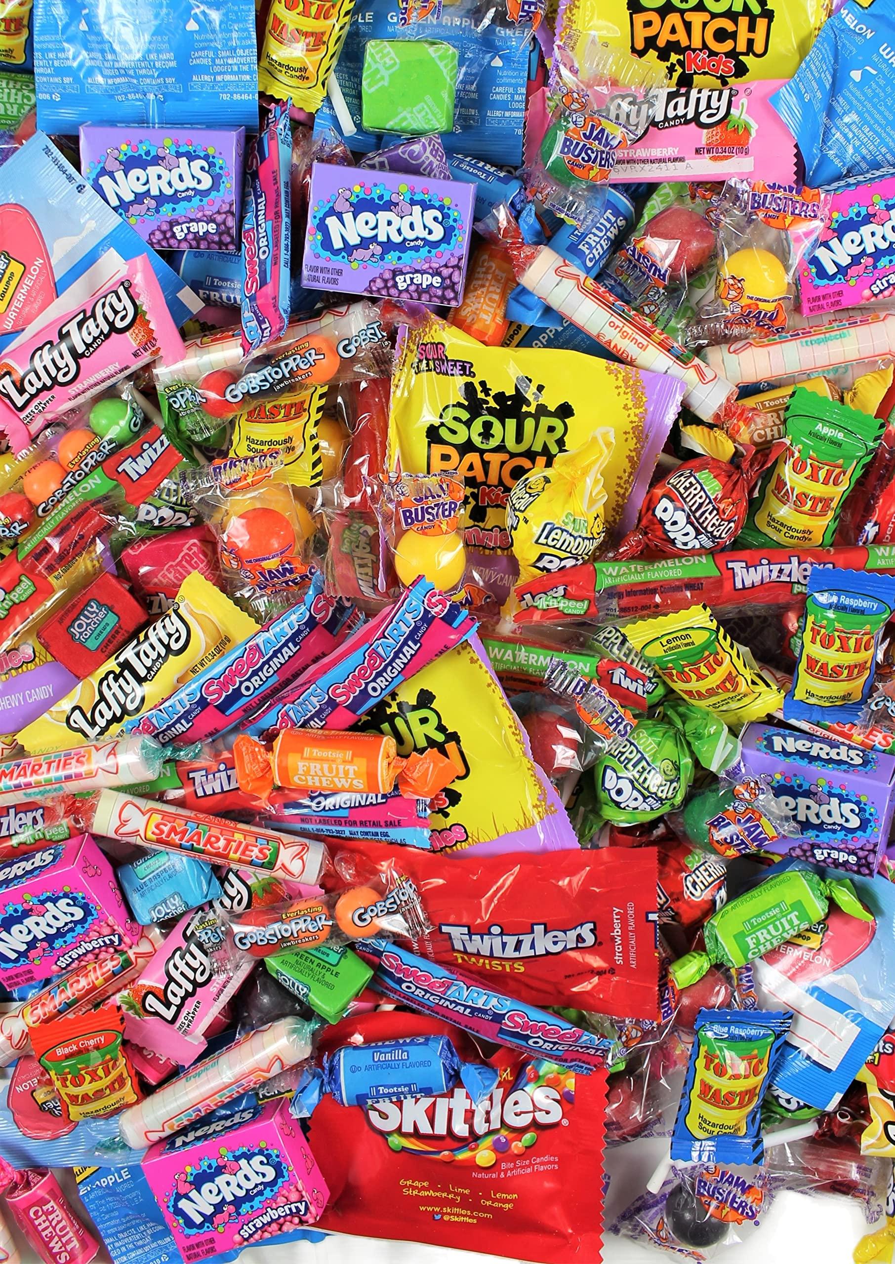 Ultimate Assorted Candy Party Mix - 2 LB Bag - Mega Variety Bulk Assortment - Individually Wrapped Candy - –Queen Jax - - Variety Pack - Image 7