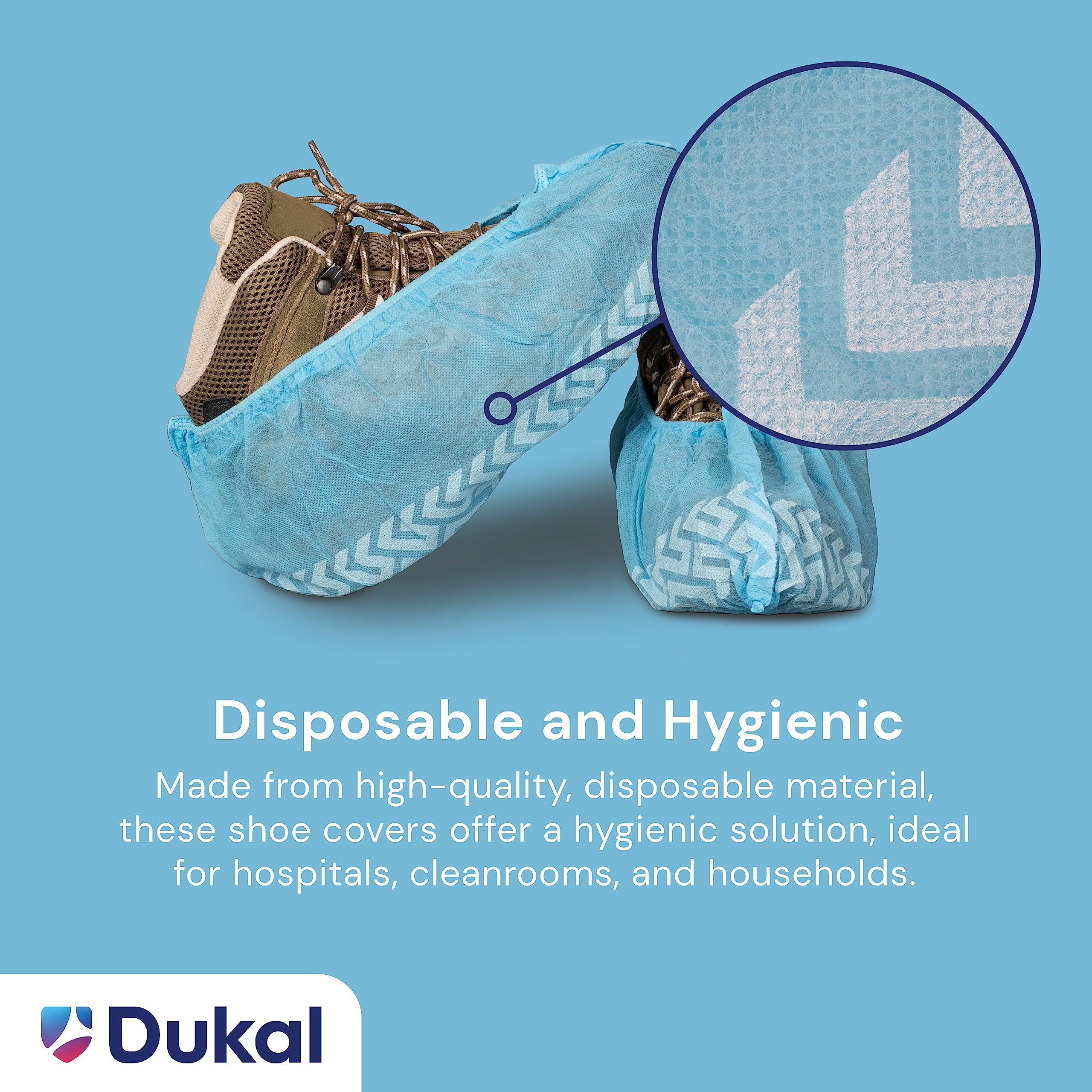 Dukal Shoe Covers – Pack of 100 (50 Pairs) | Disposable, Non-Skid, Universal Fit | Protect Shoes, Floors & Carpets | Ideal for, Cleaning Staff, Healthcare Settings, and Realtors - Image 4