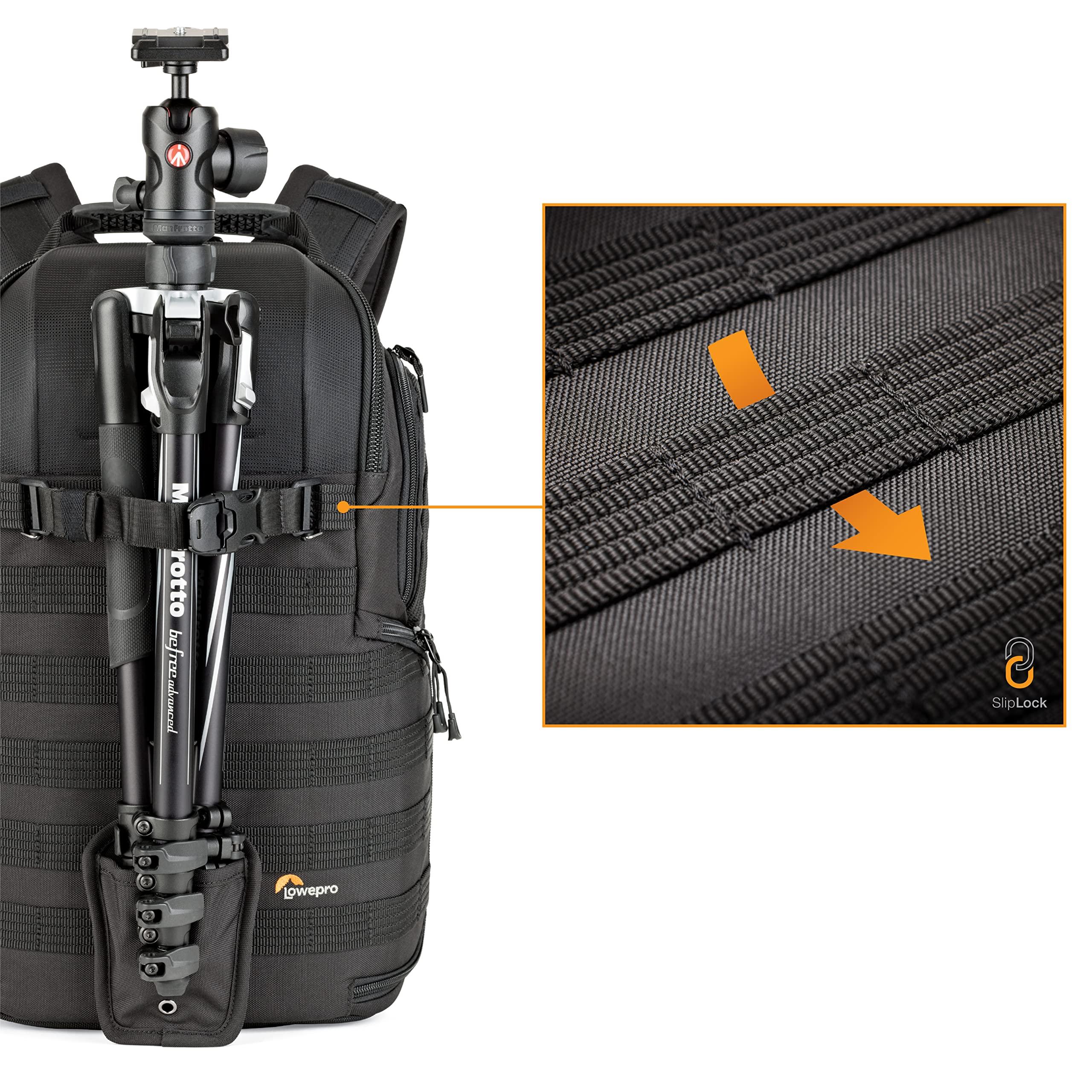 Lowepro ProTactic 450 AW II Black Pro Modular Backpack with Recycled Material, Camera Bag for Professional Use, for Laptop Up to 15", Backpack for Professional Cameras and Drones, LP37177-GRL, Black - Image 4